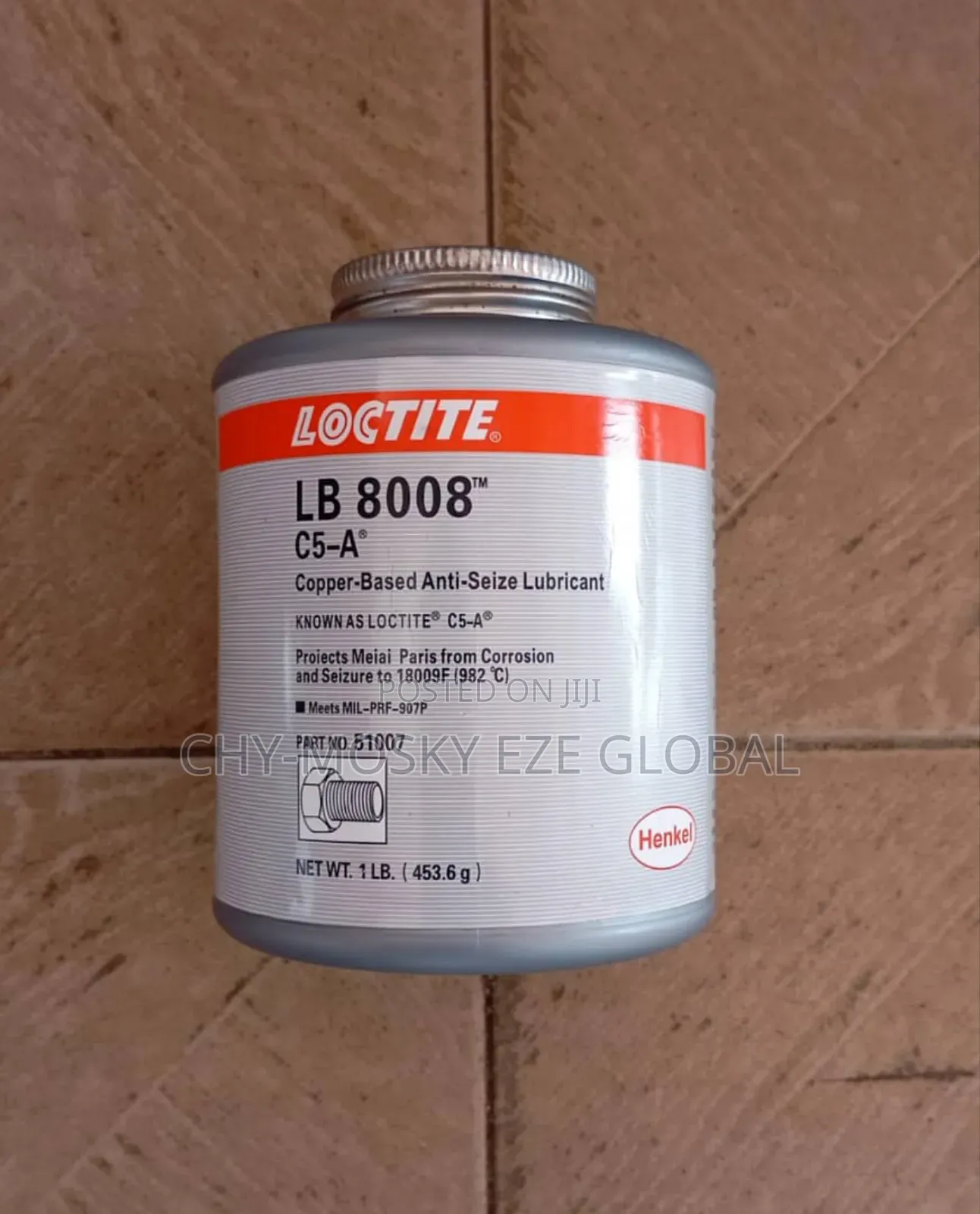 Loctite Lb8008 Copper Based Anti Seize Lubricant