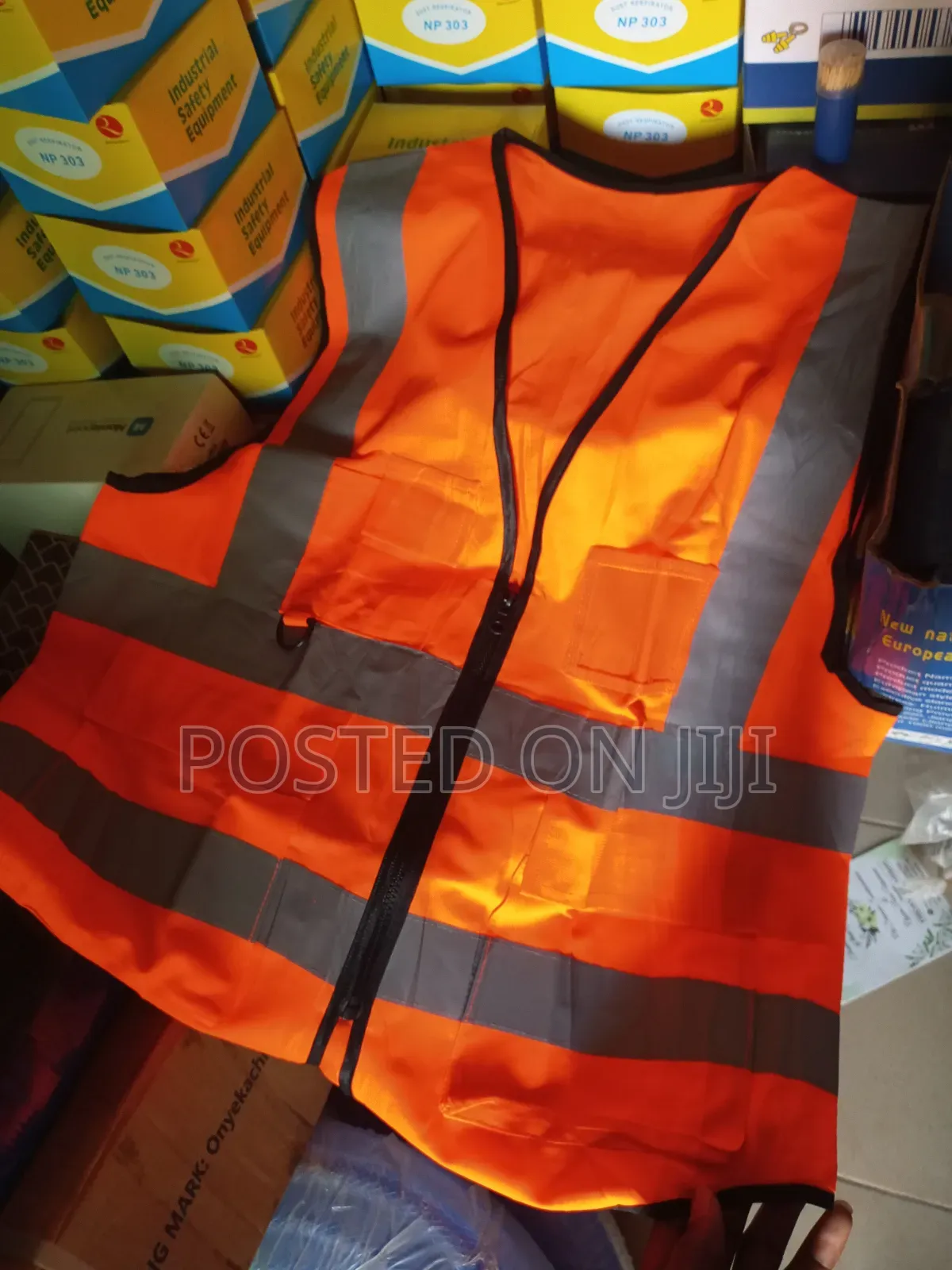 High Quality Reflective Jacket Vest With Pockets