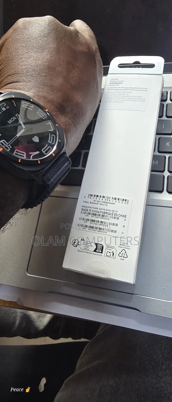 Samsung Galaxy Watch Ultra Trail Band