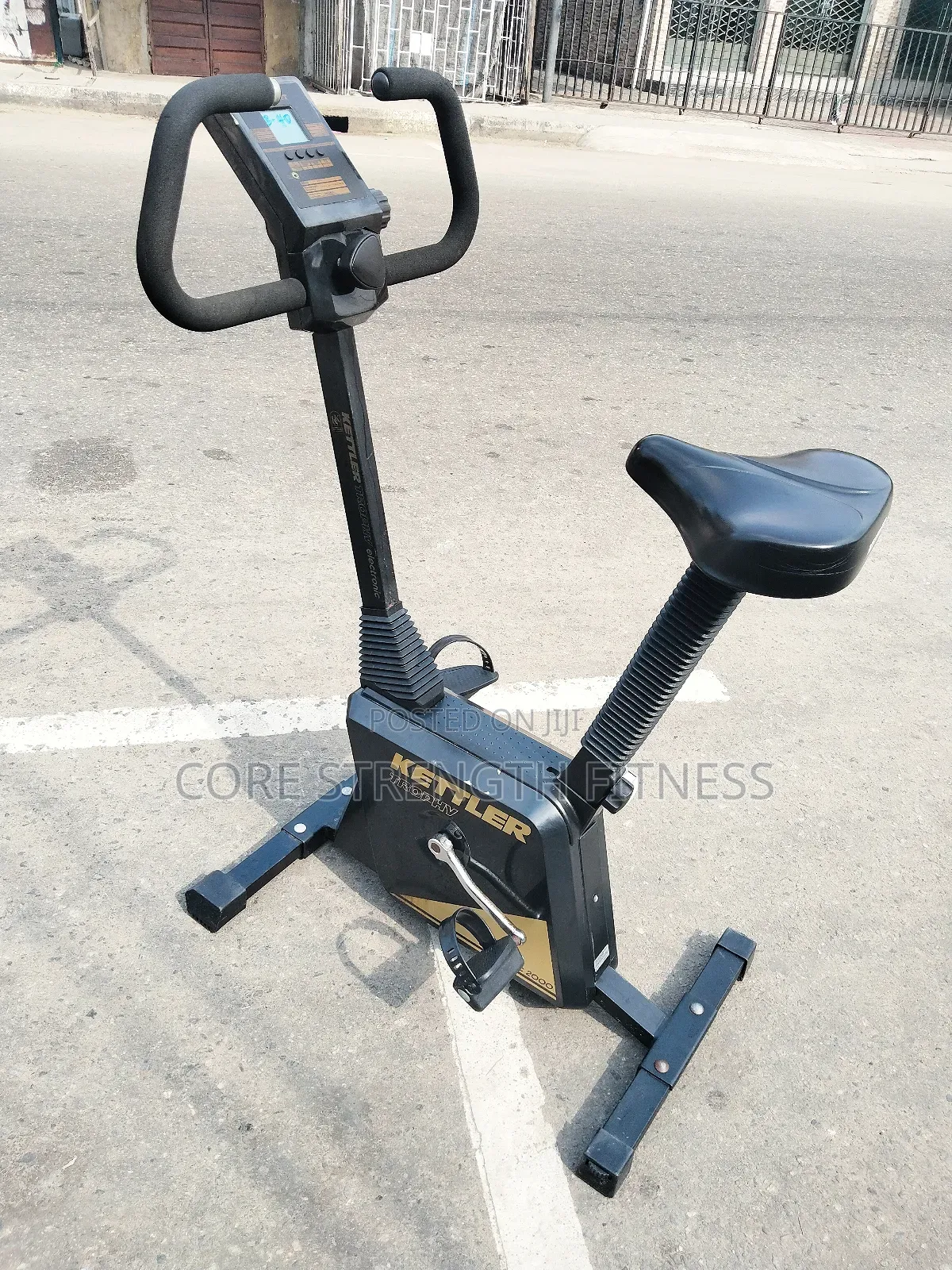 German Fairly Used Kettler Trophy Exercise Stationary Bike