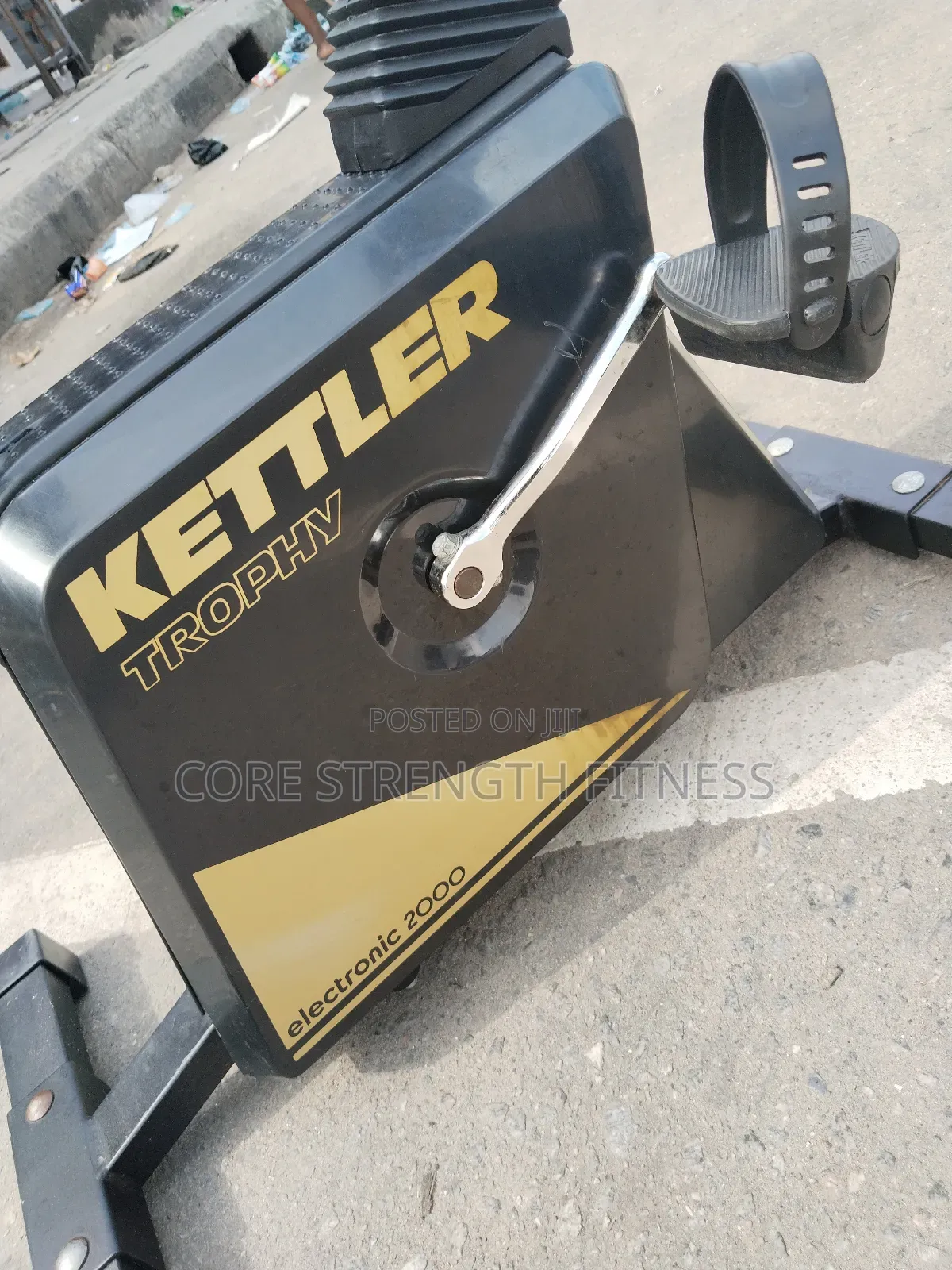 German Fairly Used Kettler Trophy Exercise Stationary Bike