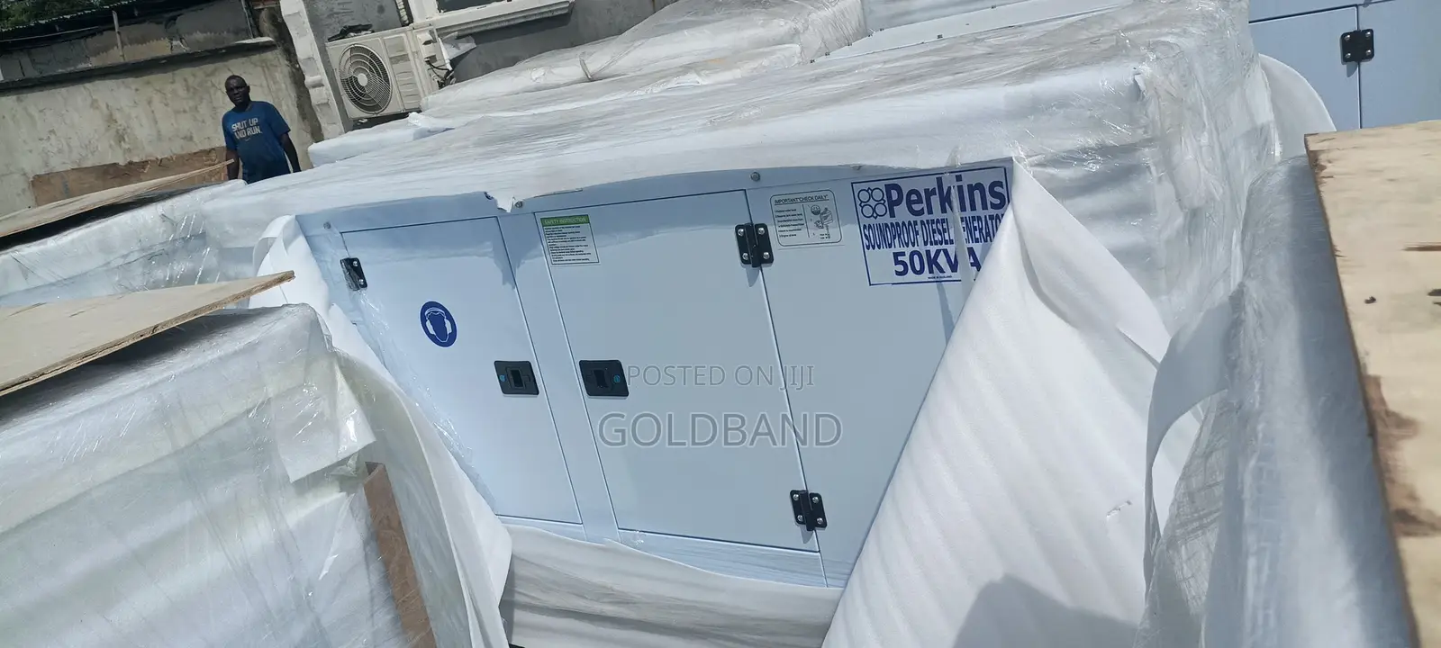 50kva Silent Perkins Commercial Generator