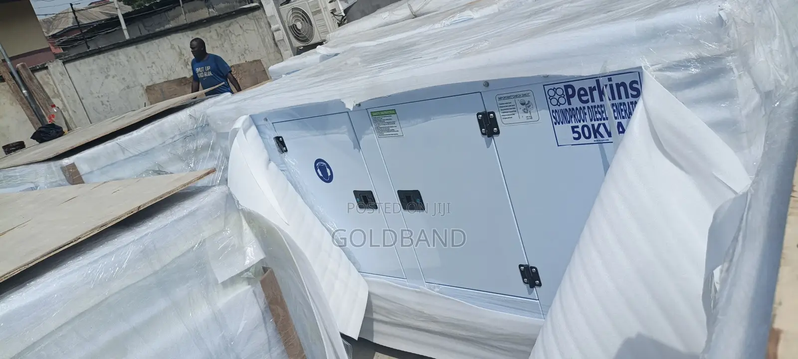 Perkins 50kva Soundproof Standby Generator