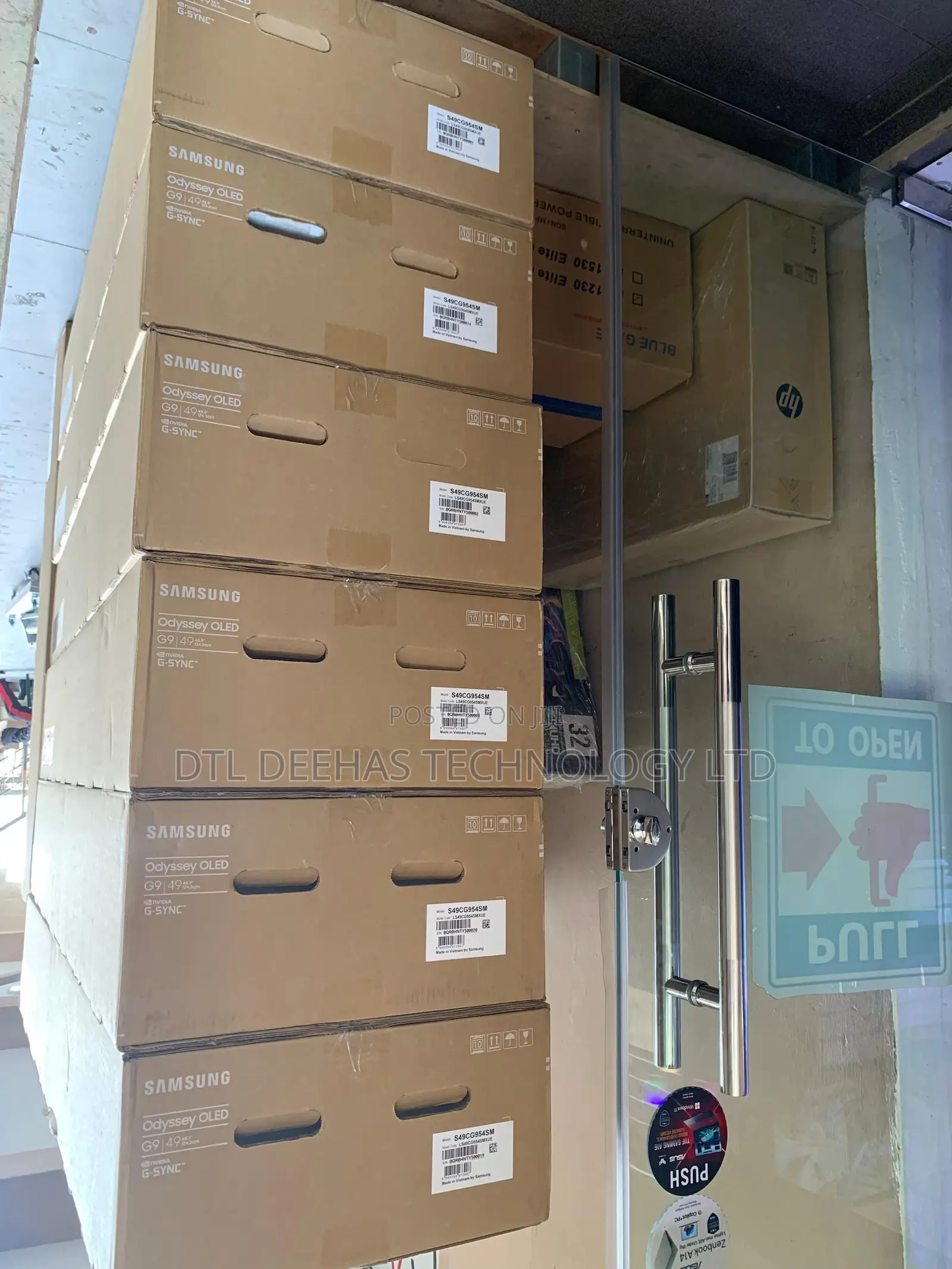 Smart Samsung 49 Inch Odyssey Oled G9 G-Sync Monitor