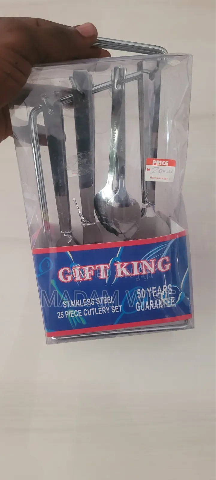 Cutlery Set ( 25 Piece ) 50 Years Warrantee