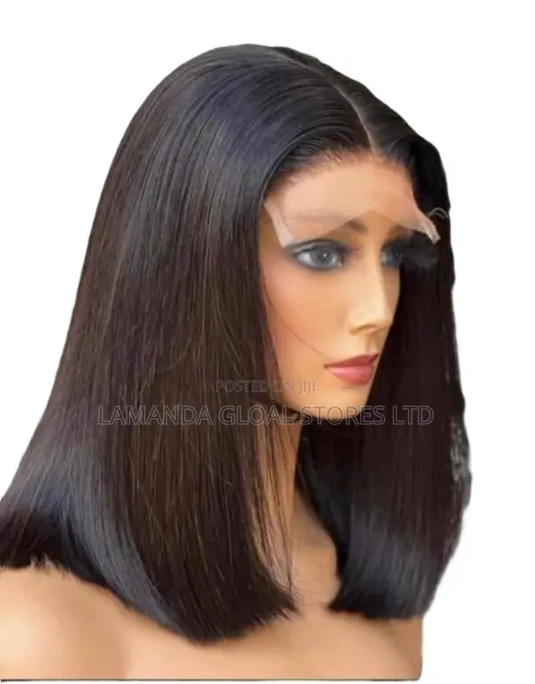 Best Selling Full Closure 14'inches Bob High Quality Human Hair Wig