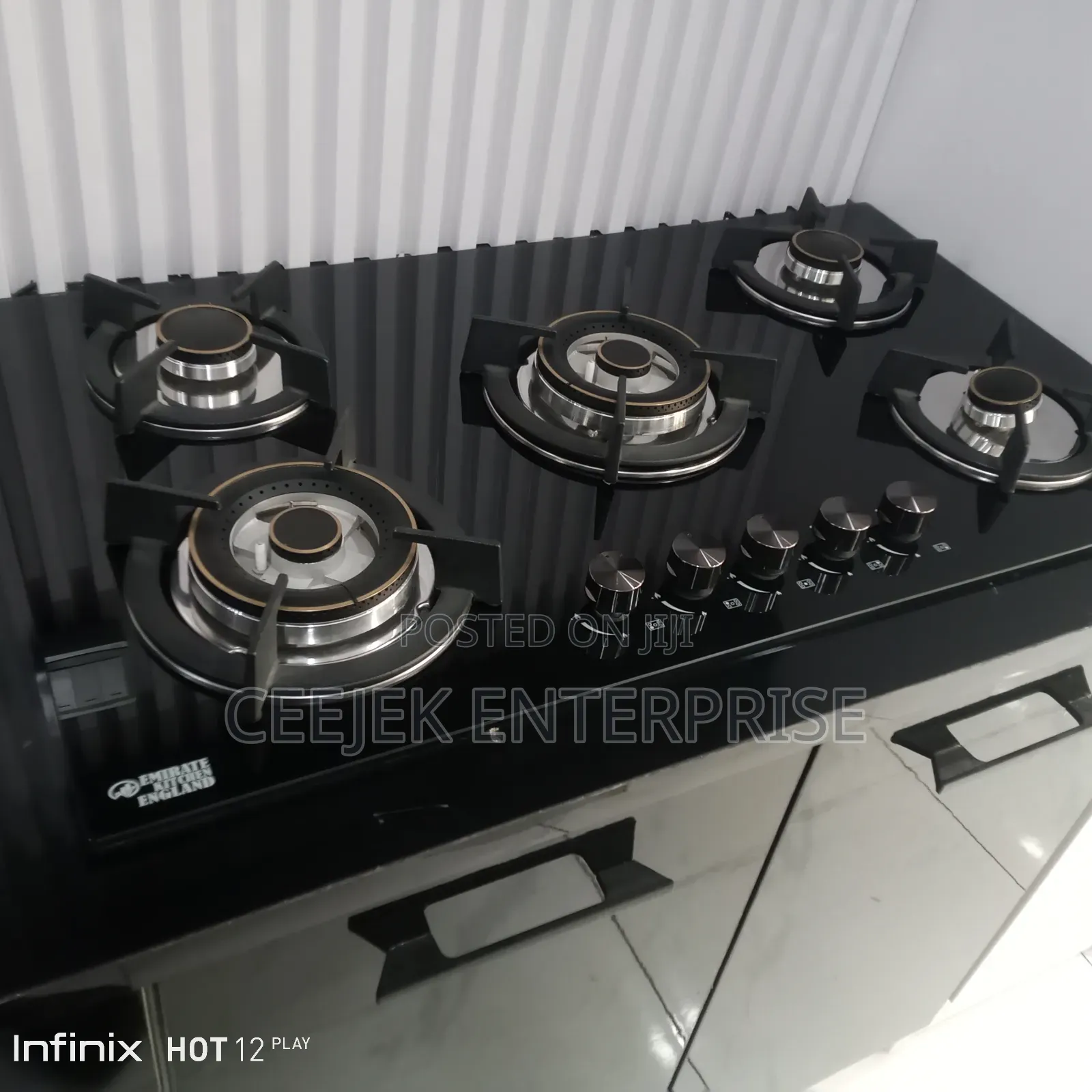 Emirate Heavy Duty 5burner Gas Cooker