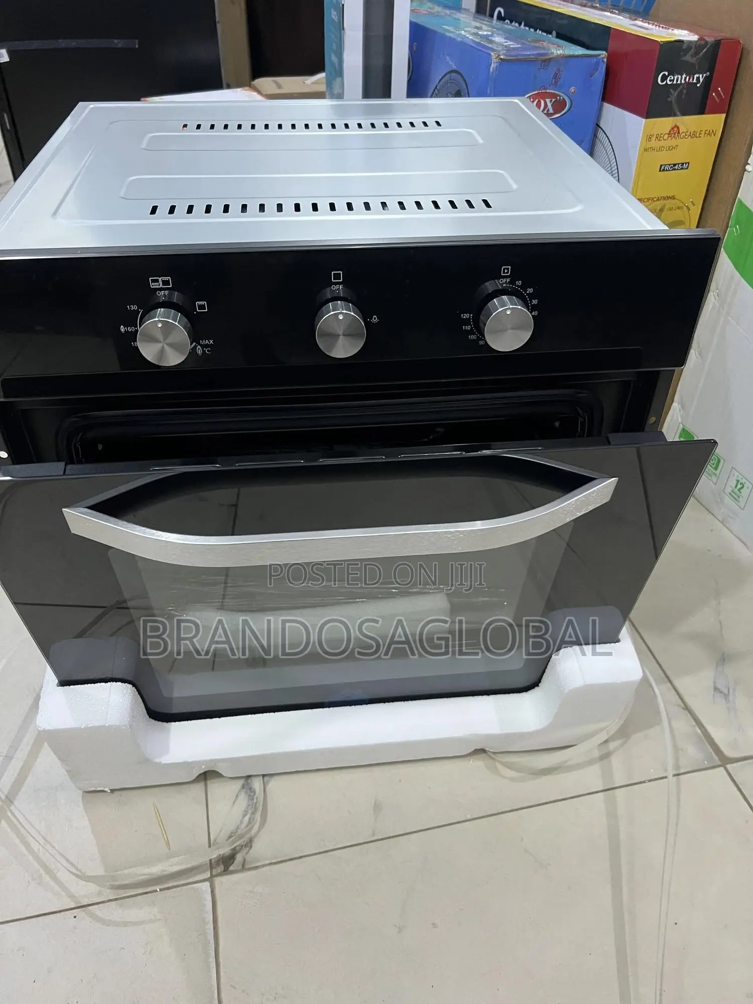 Modern Homestar 60x60 Built in Cooker Oven Hsqmb60-Bk