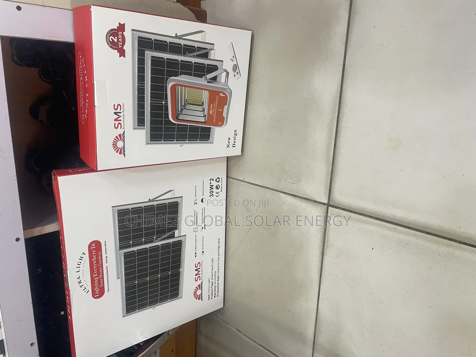 300 Watts SMS Solar Flood Light(Ultra Light)