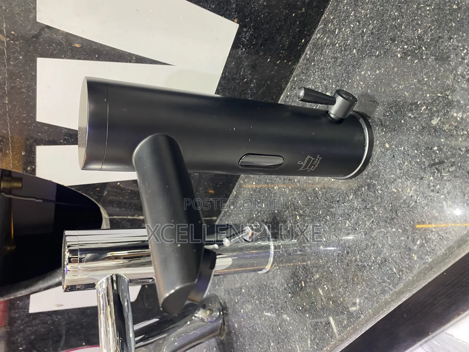 Black Sensor Basin Mixer Tap