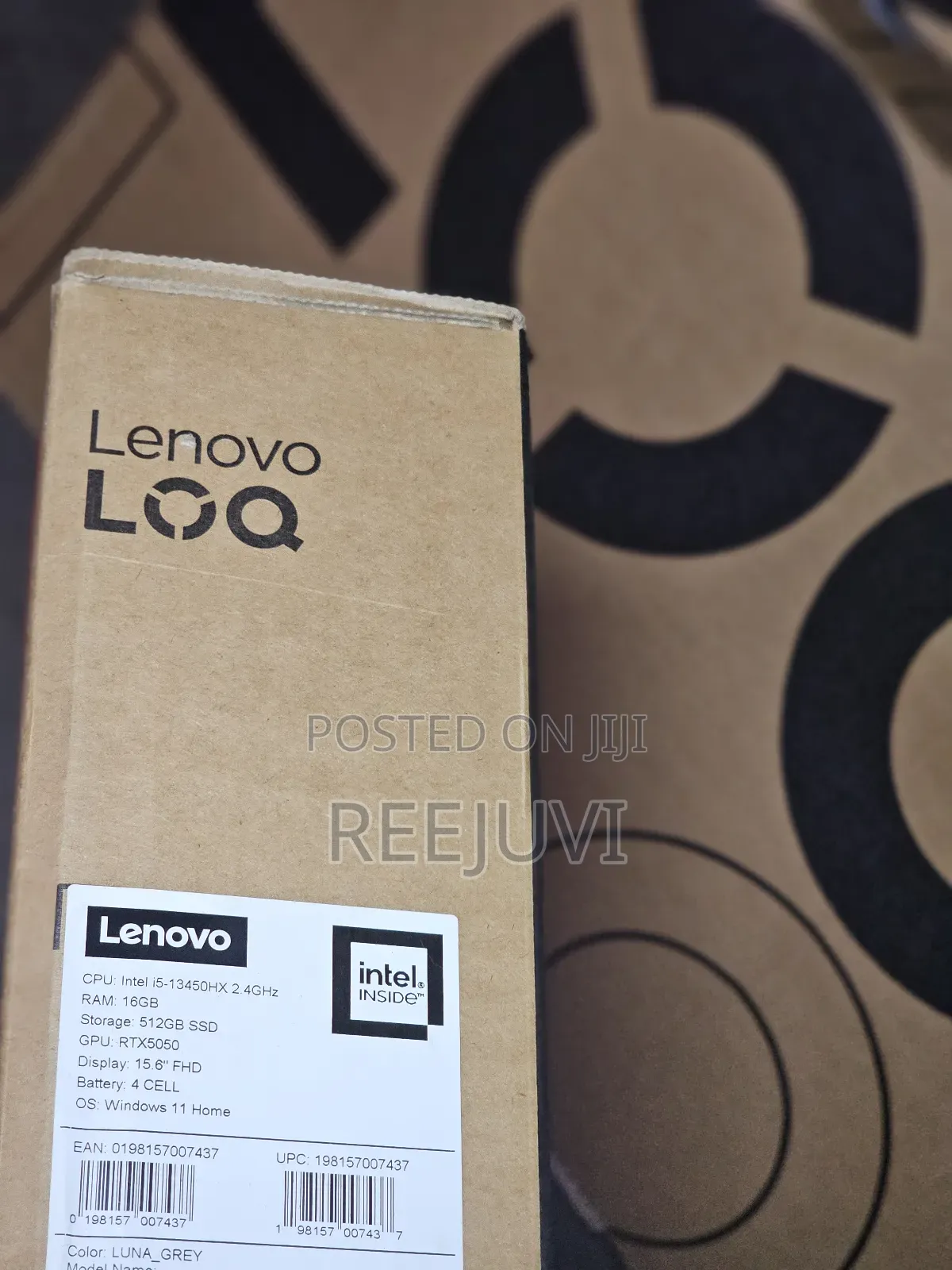 New Laptop Lenovo LOQ 15IRH8 16GB Intel Core I5 SSD 512GB