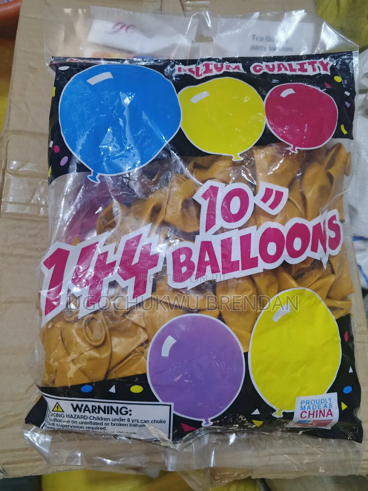 144 Party Balloons (10pkts 40,000)