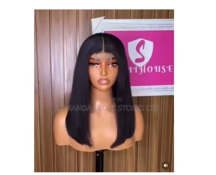 Kimk Closure Affordable Human Hair Bob 14'inches