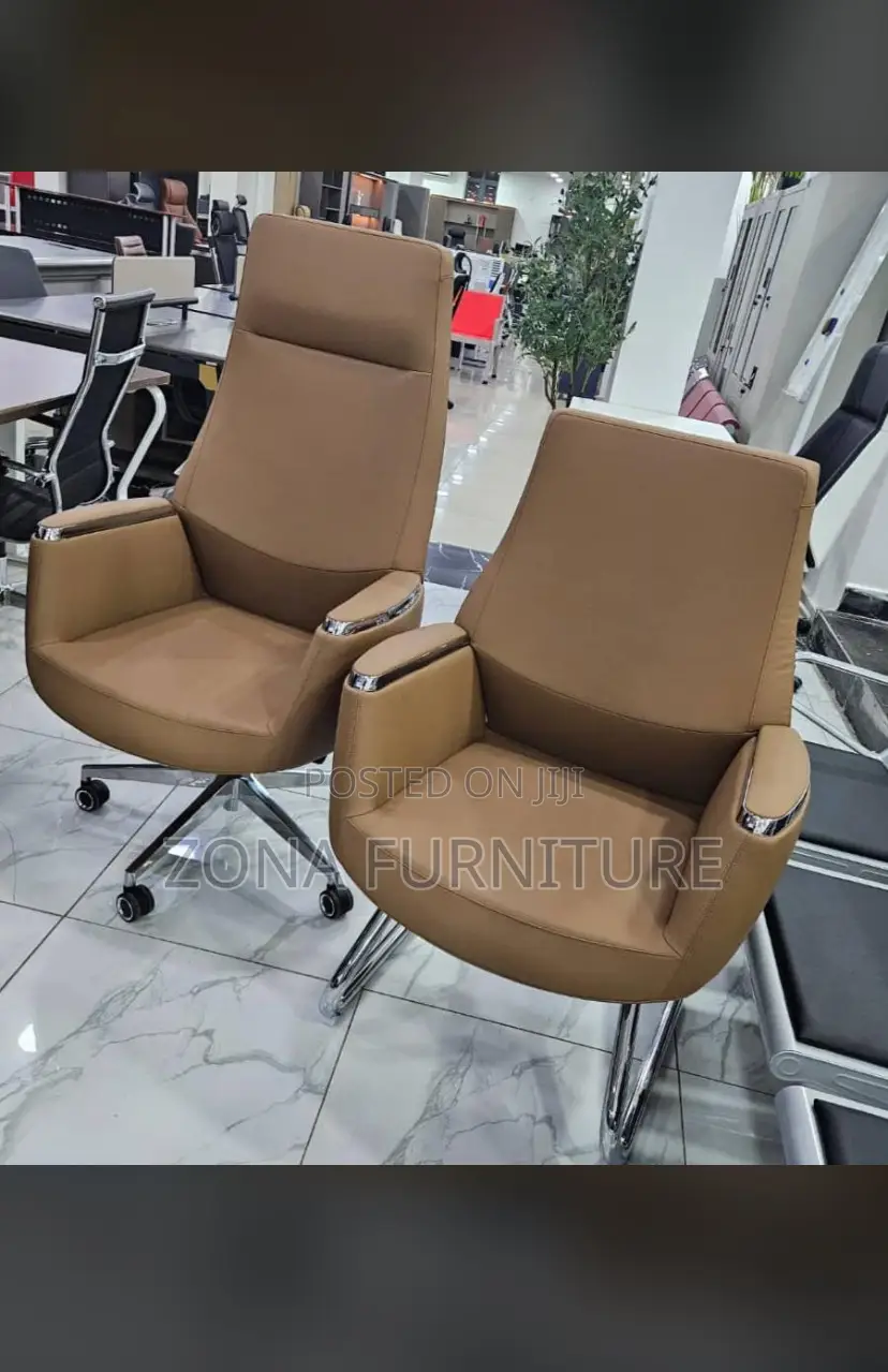 Executive Office Swivel Chair and Visitor