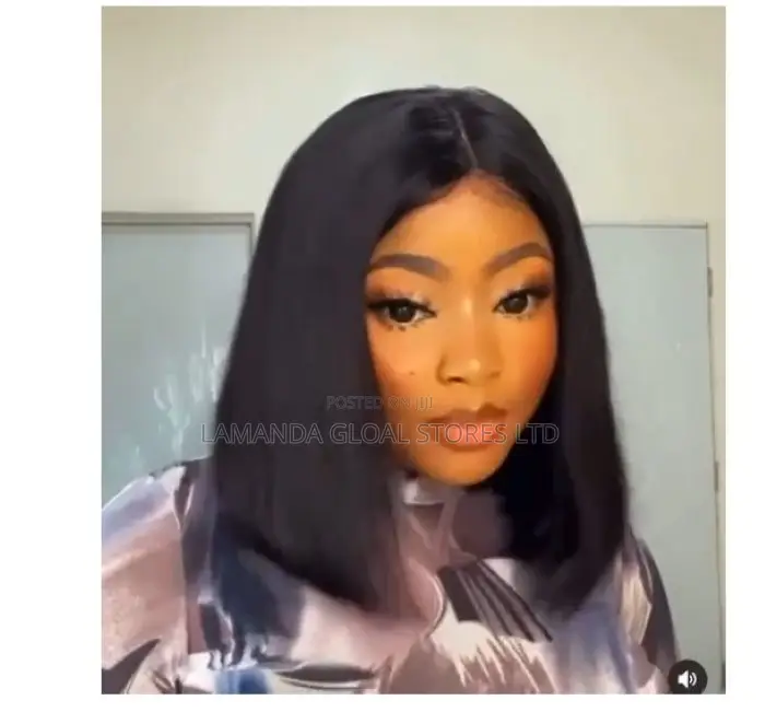 Closure 12'inches Pure Human Hair Bob