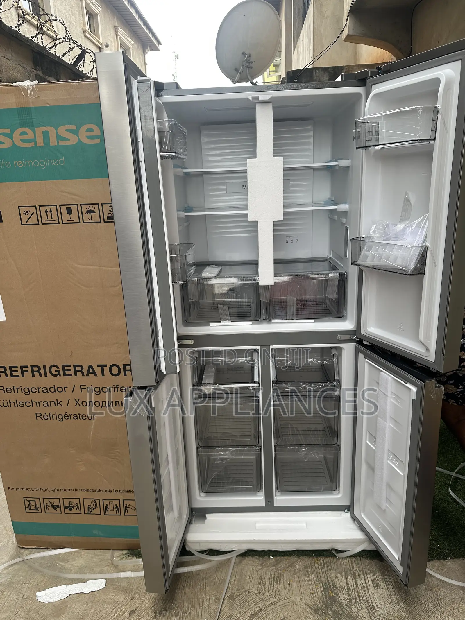 Hisense Rq-54wc – Heavy-Duty Side-by-Side Refrigerator