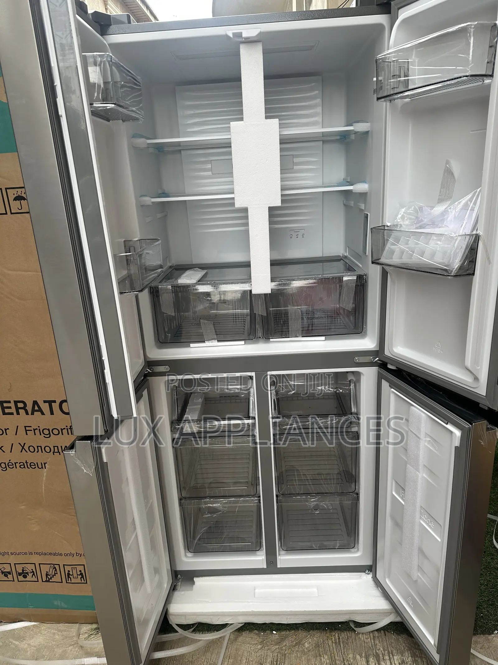 Premium Build Hisense Side-by-Side Refrigerator – Long-Lasting