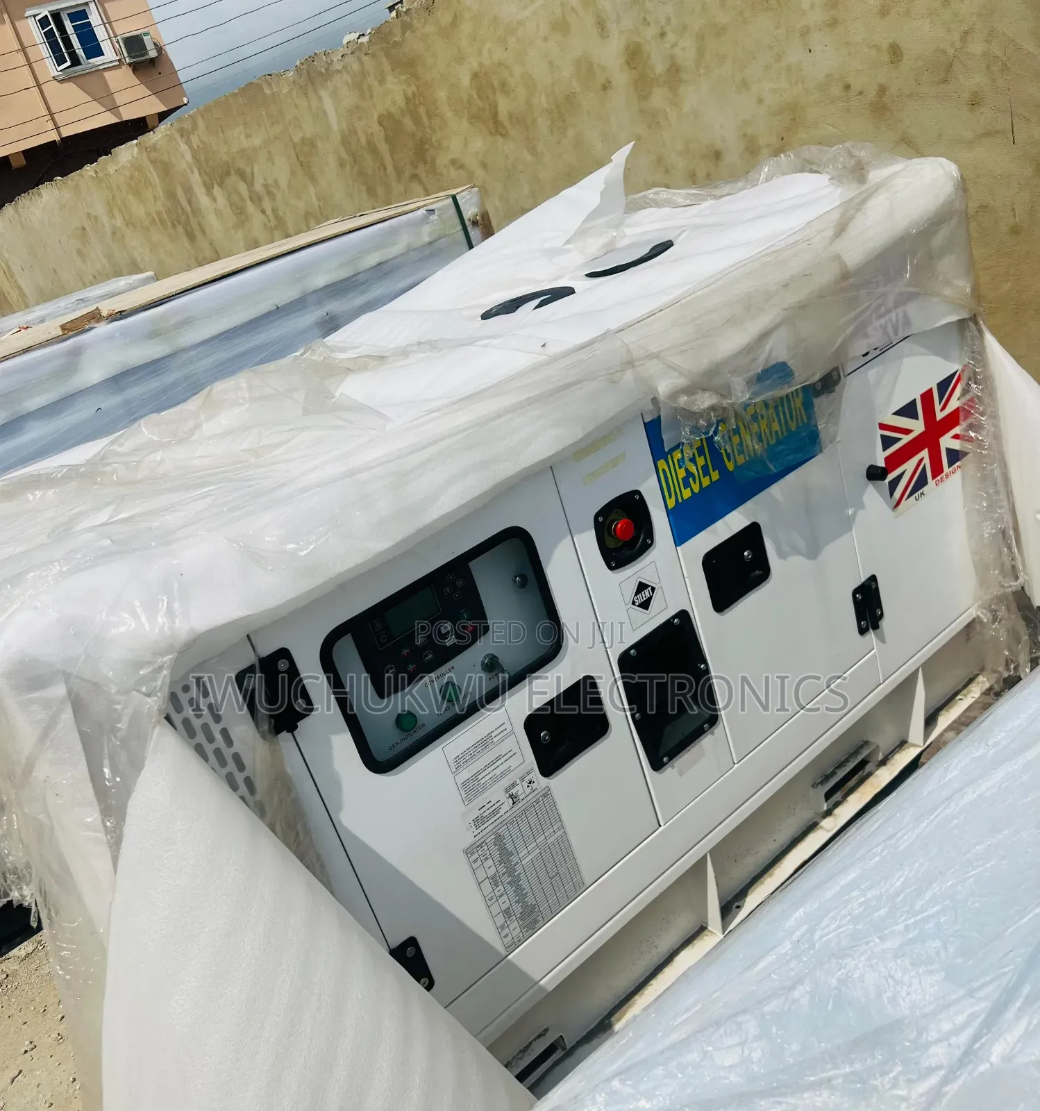 Brand New, Durable & 100% Copper England Perkins Soundproof Generator