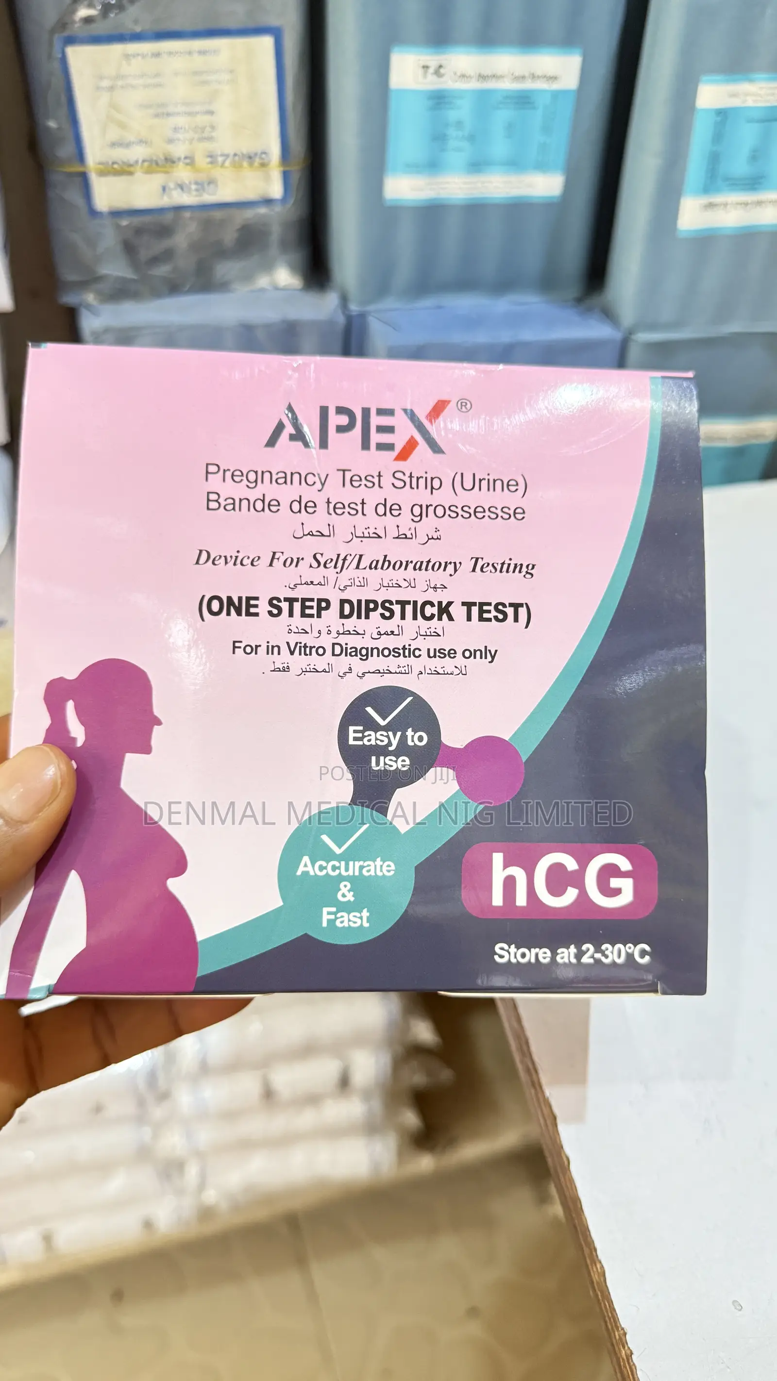 Pregnant Test Strip , One Step Dipstick Test