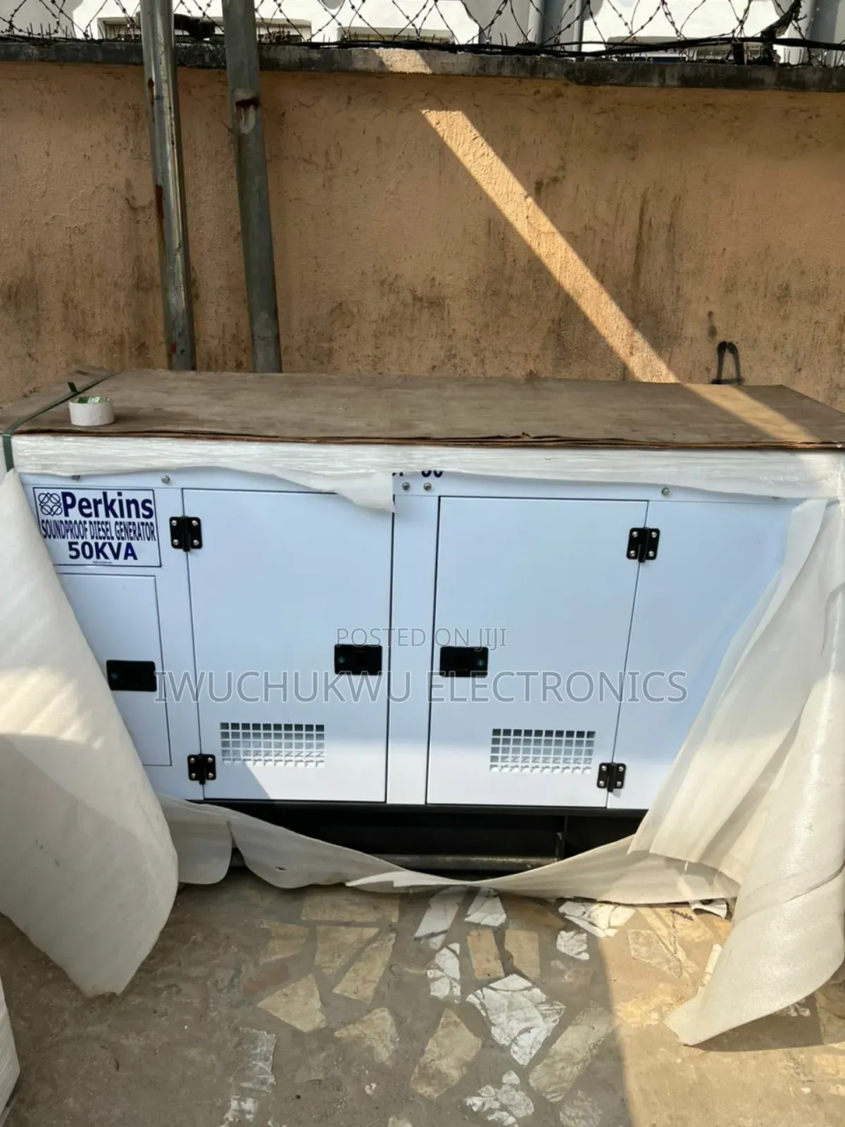 Brand New 50kva Perkins [England] Diesel Soundproof Generator Set ✅