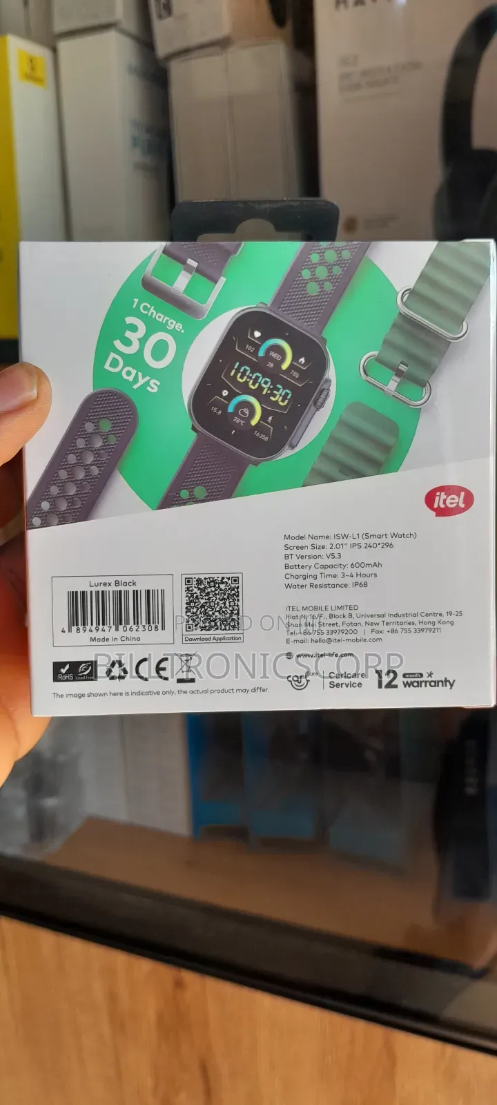 Itel Smart Watch Lux L1