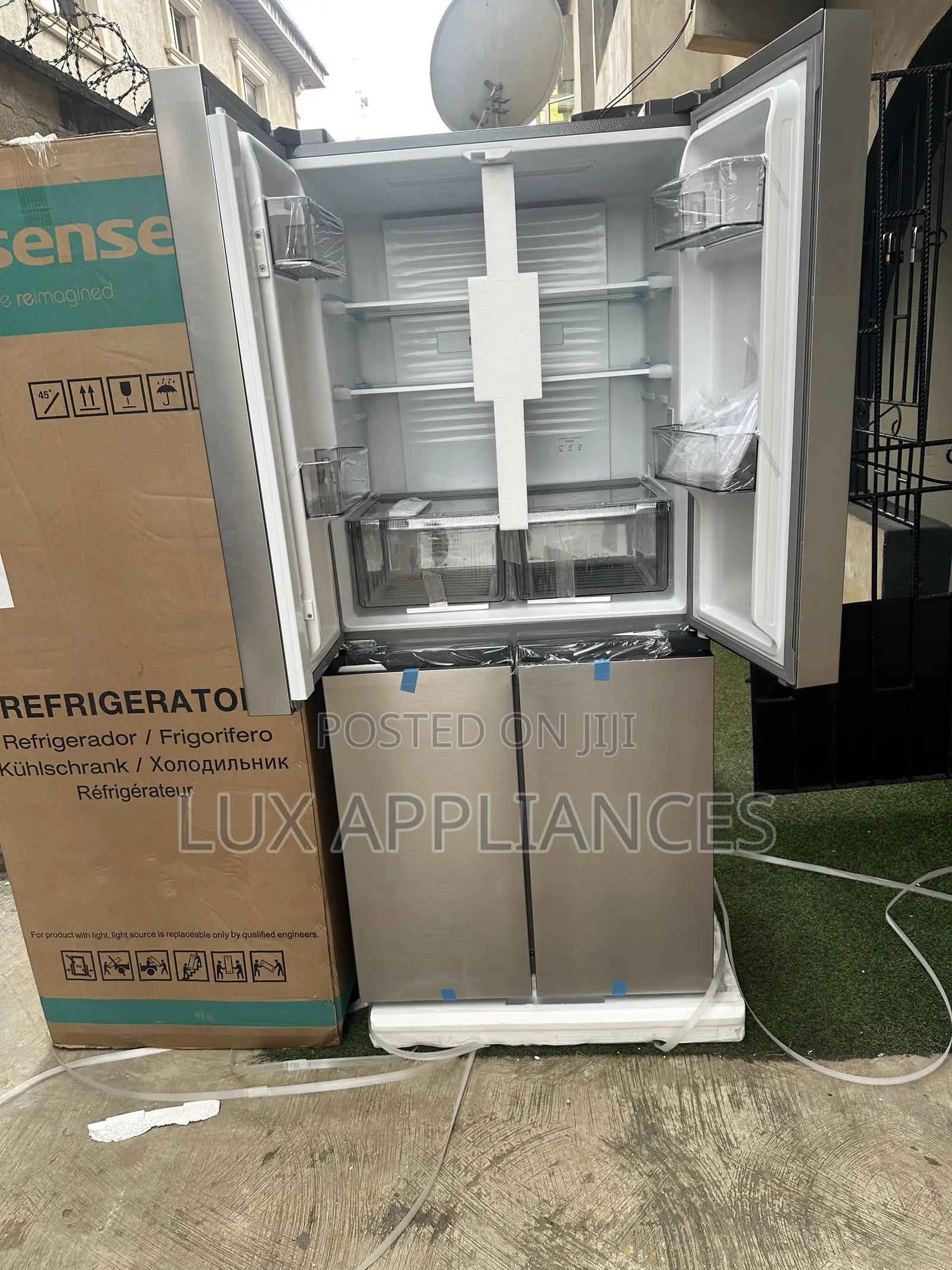 Hisense Rq-54wc – Dependable Durable Side-by-Side Fridge