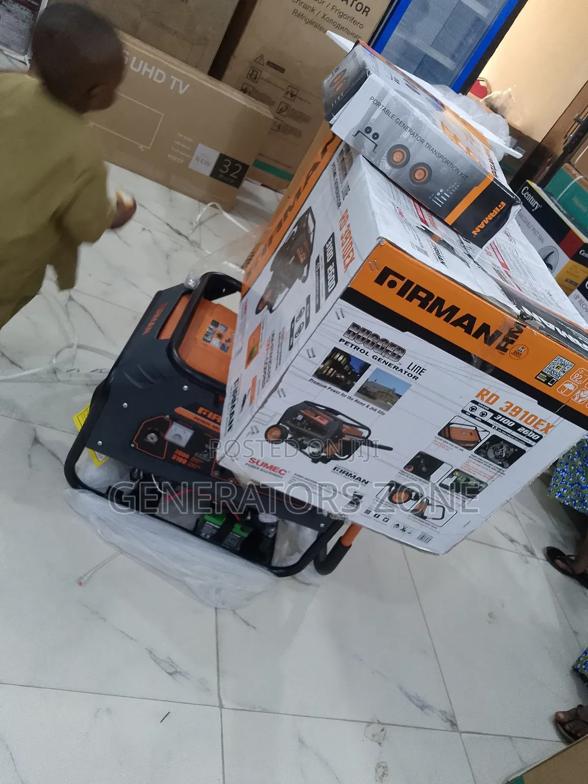 Low Noise Generator
Firman Rd3910ex 3.5kva