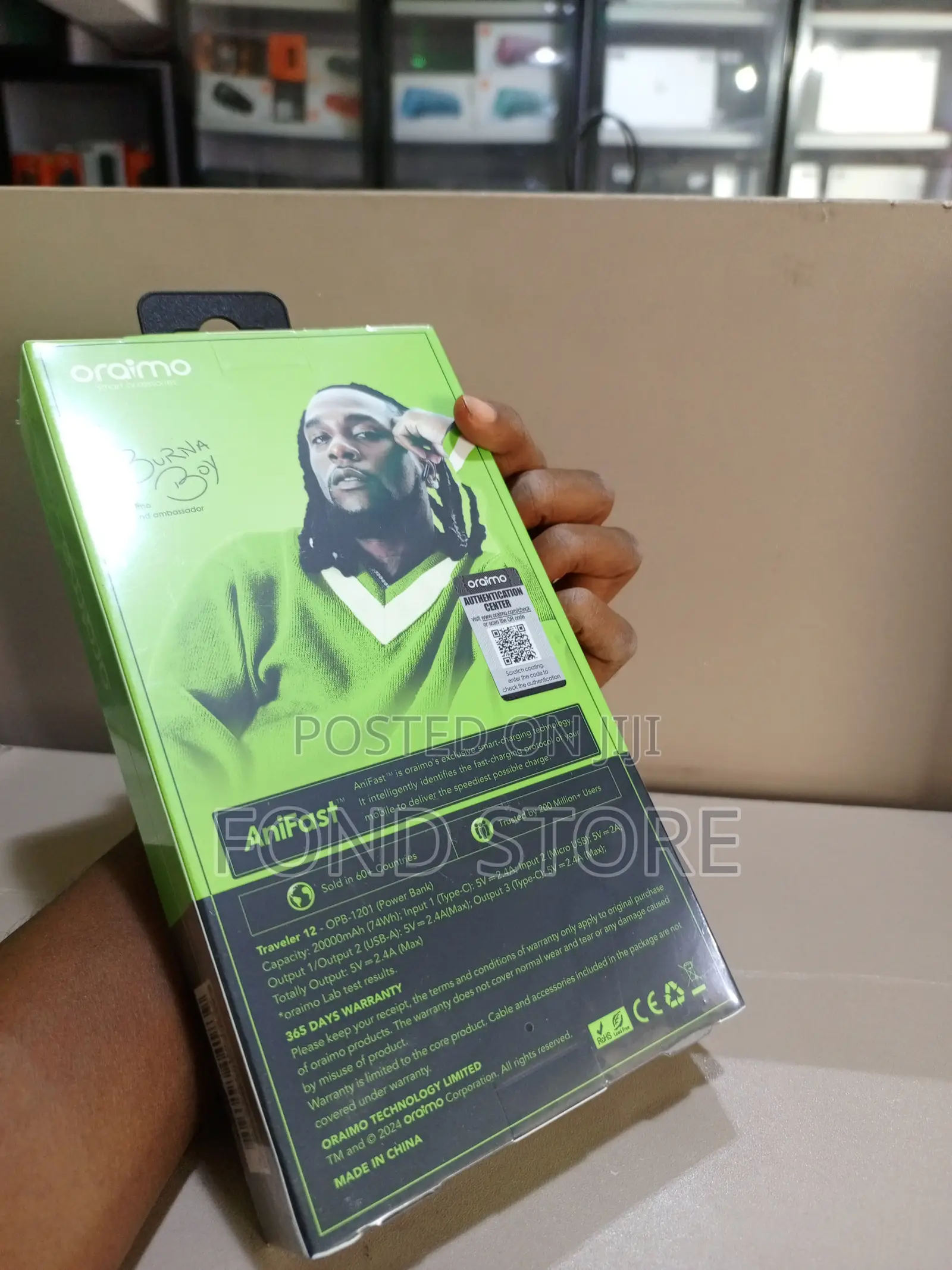 Oraimo Opb 200000mah Powerbank