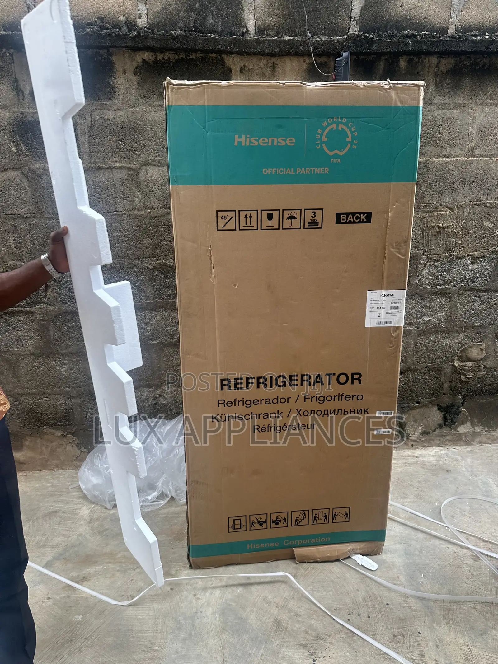 Hisense Side-by-Side Refrigerator – Trusted Quality Build