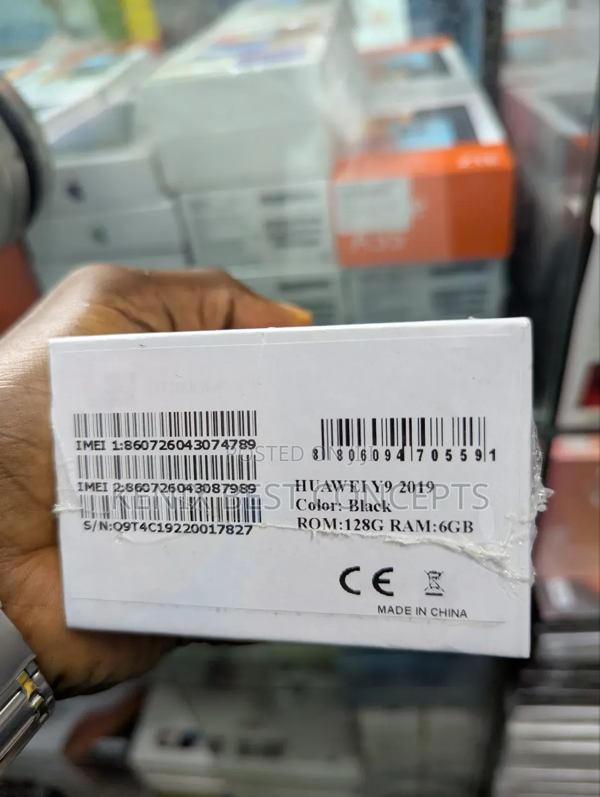 New Huawei Y9 2019 128 GB
