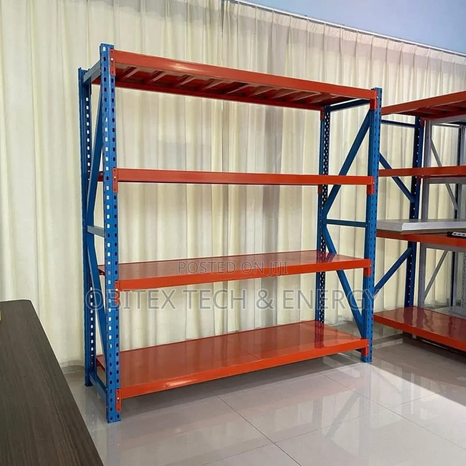 Heavy-Duty Warehouse Storage Shelving Rack (Up to 3 Tons Per Level)