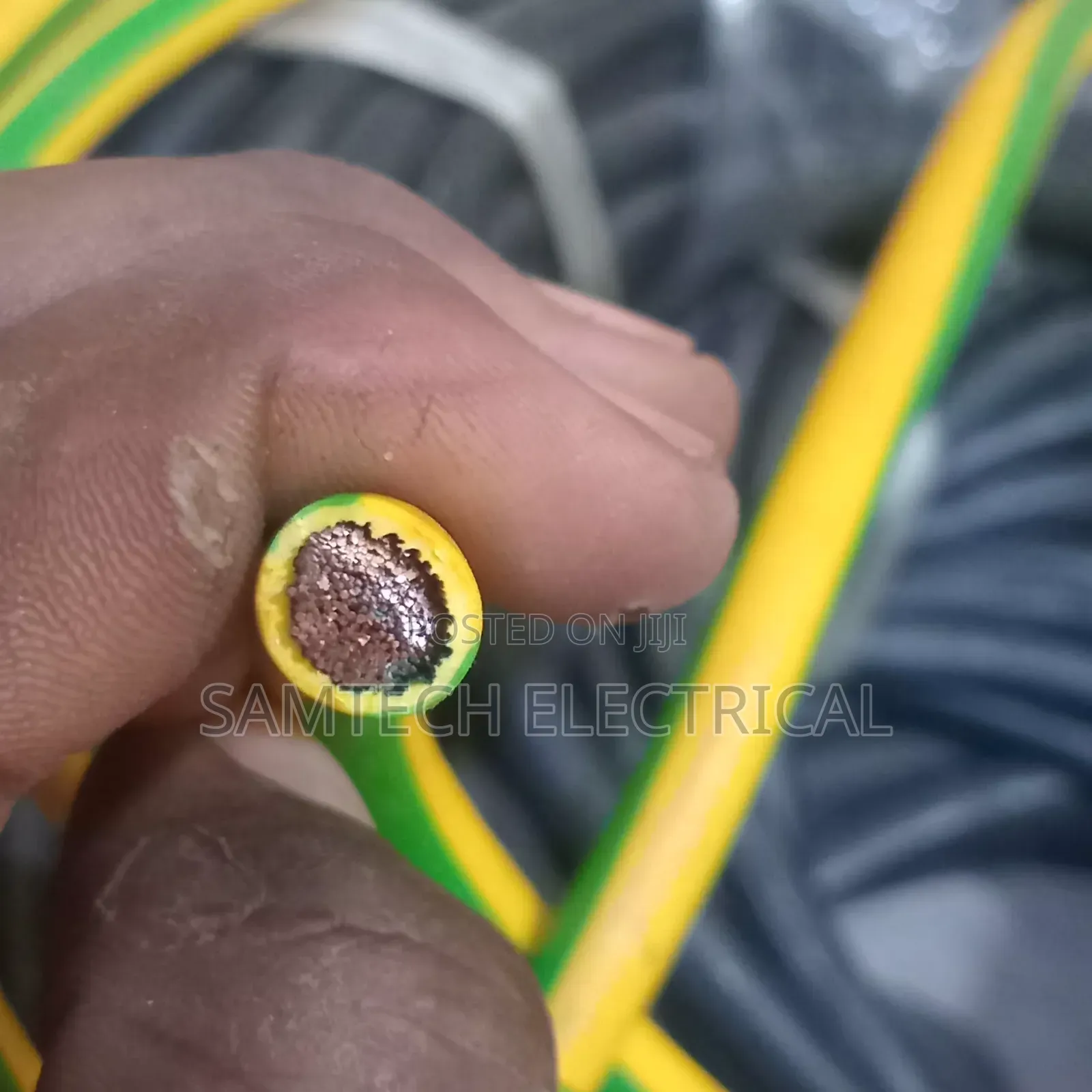 1x50mm2 Green And Yellow Art Cable