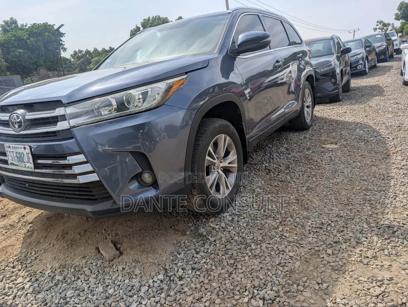 Toyota Highlander XLE 4dr SUV AWD (3.5L 6cyl 6A) 2015 Blue