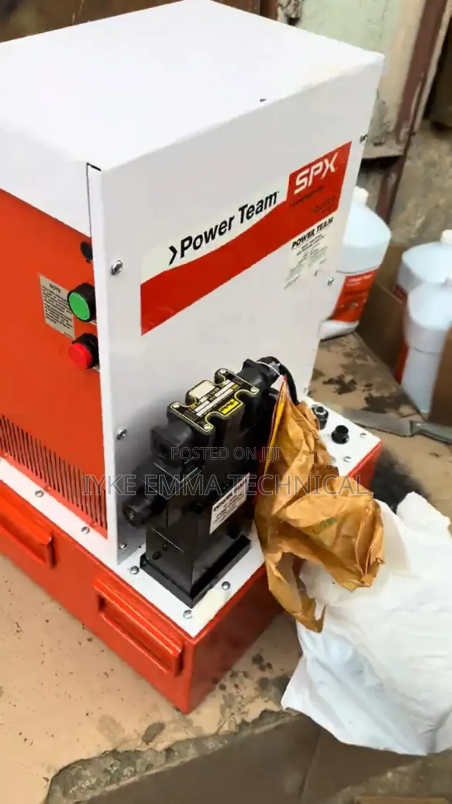 SPX Power Team Pq60 Series Electric Hydraulic Pump.