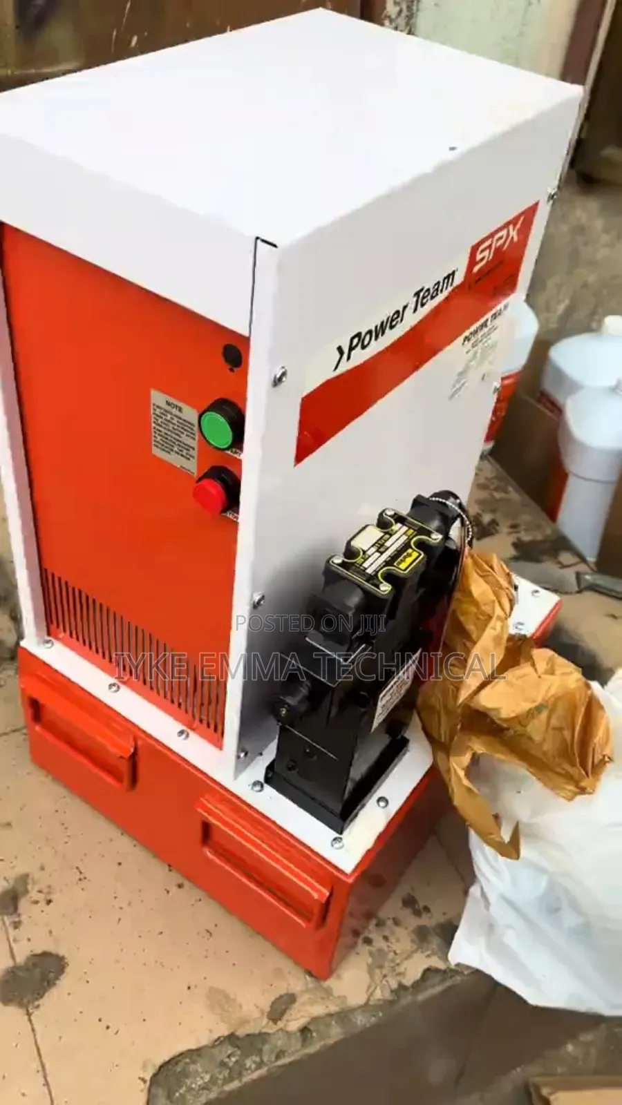 SPX Power Team Pq60 Series Electric Hydraulic Pump.