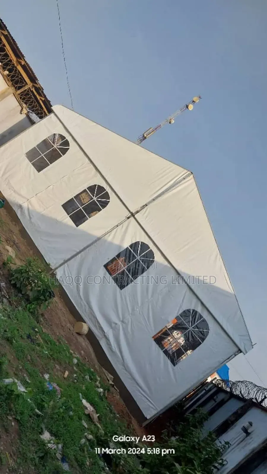 Standard Marquee Tent Construction Expert