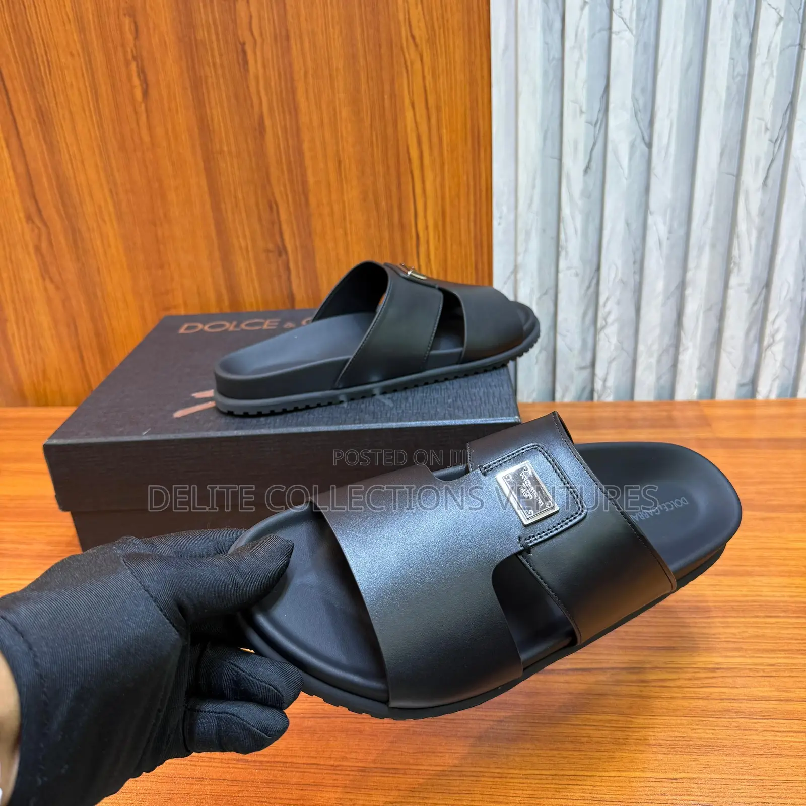 Dolce and Gabbana Calfskin Sandal. *Highest Quality*