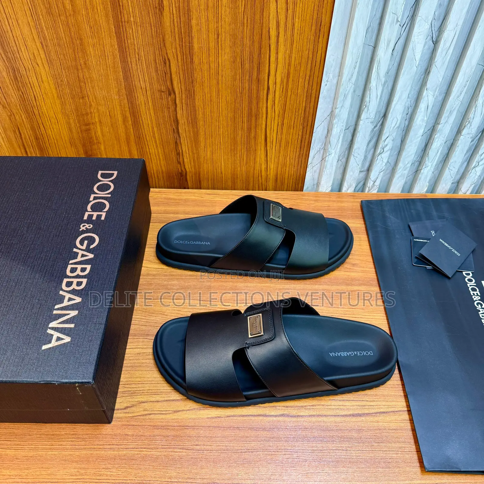 Dolce and Gabbana Calfskin Sandal. *Highest Quality*