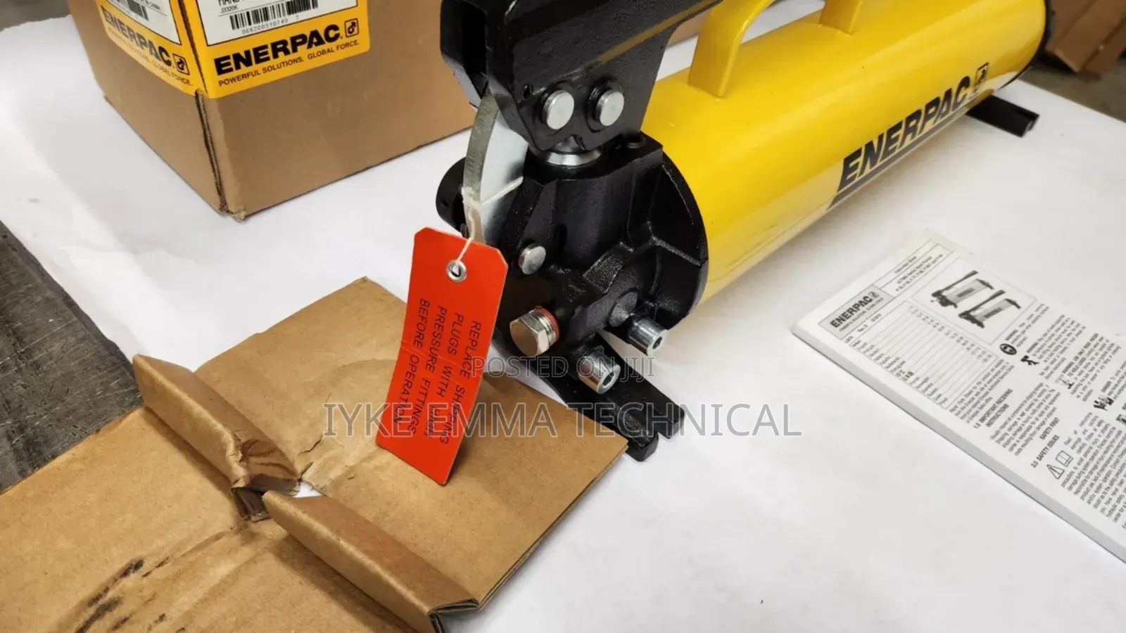 Enerpac P80 Hydraulic Hand Pump 2-Speed 1000psi