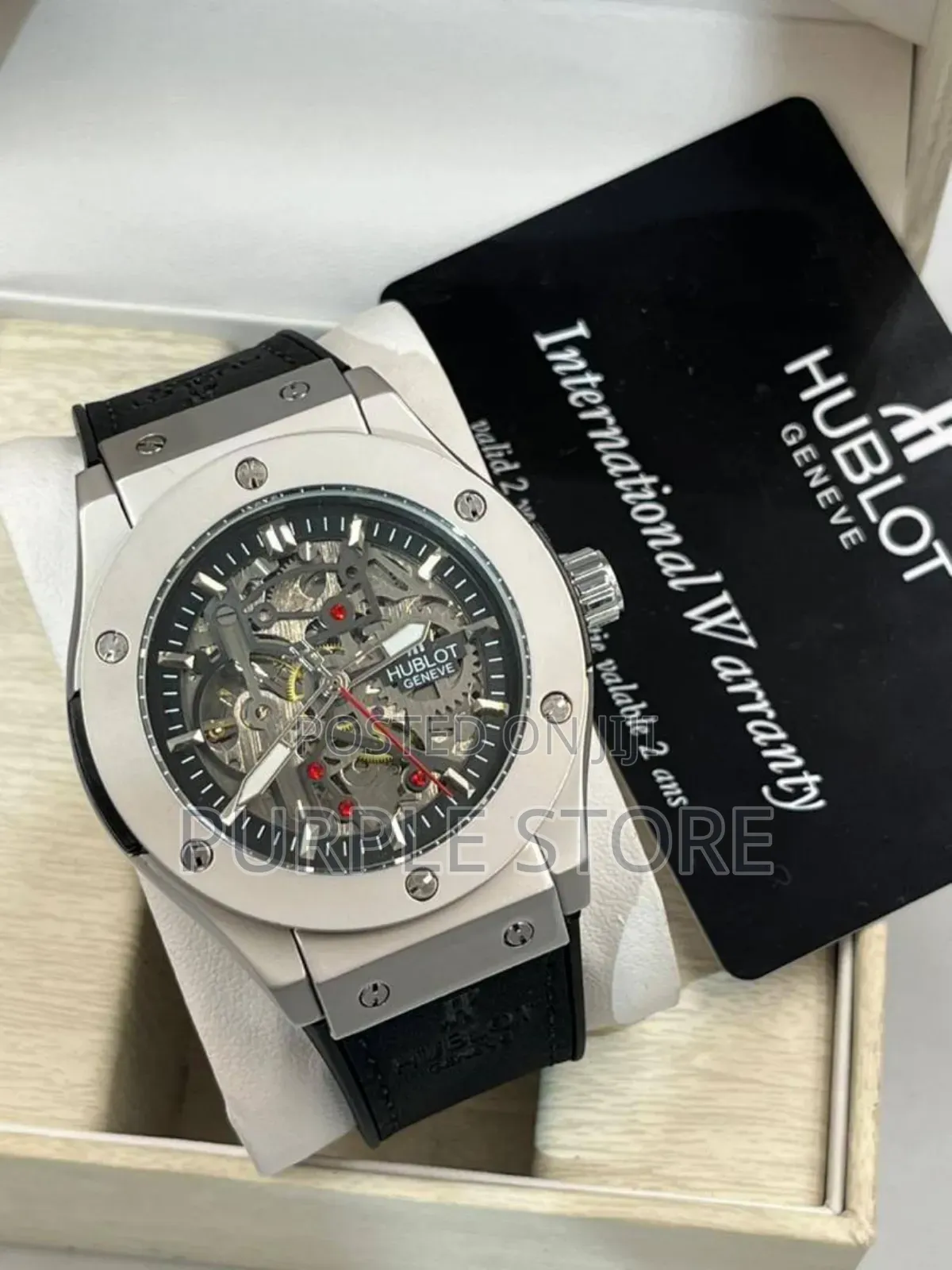 Hublot Automatic Wristwatches Black