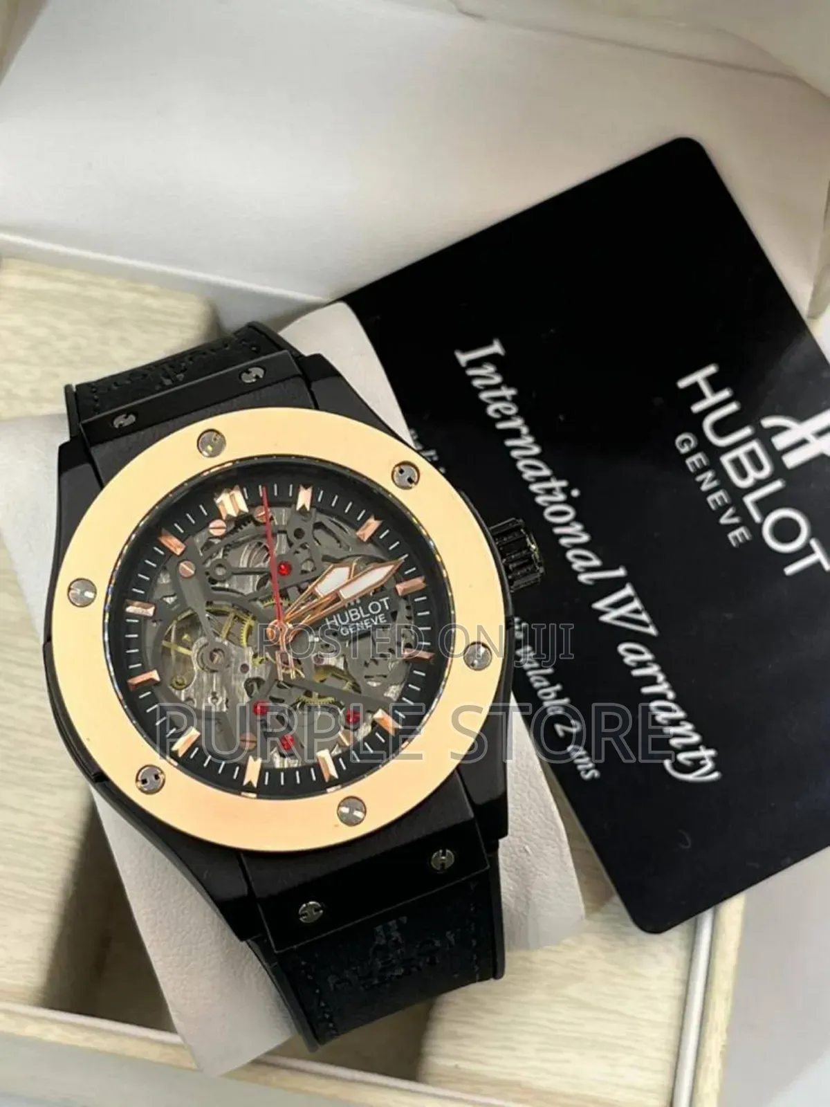 Hublot Automatic Wristwatches Black