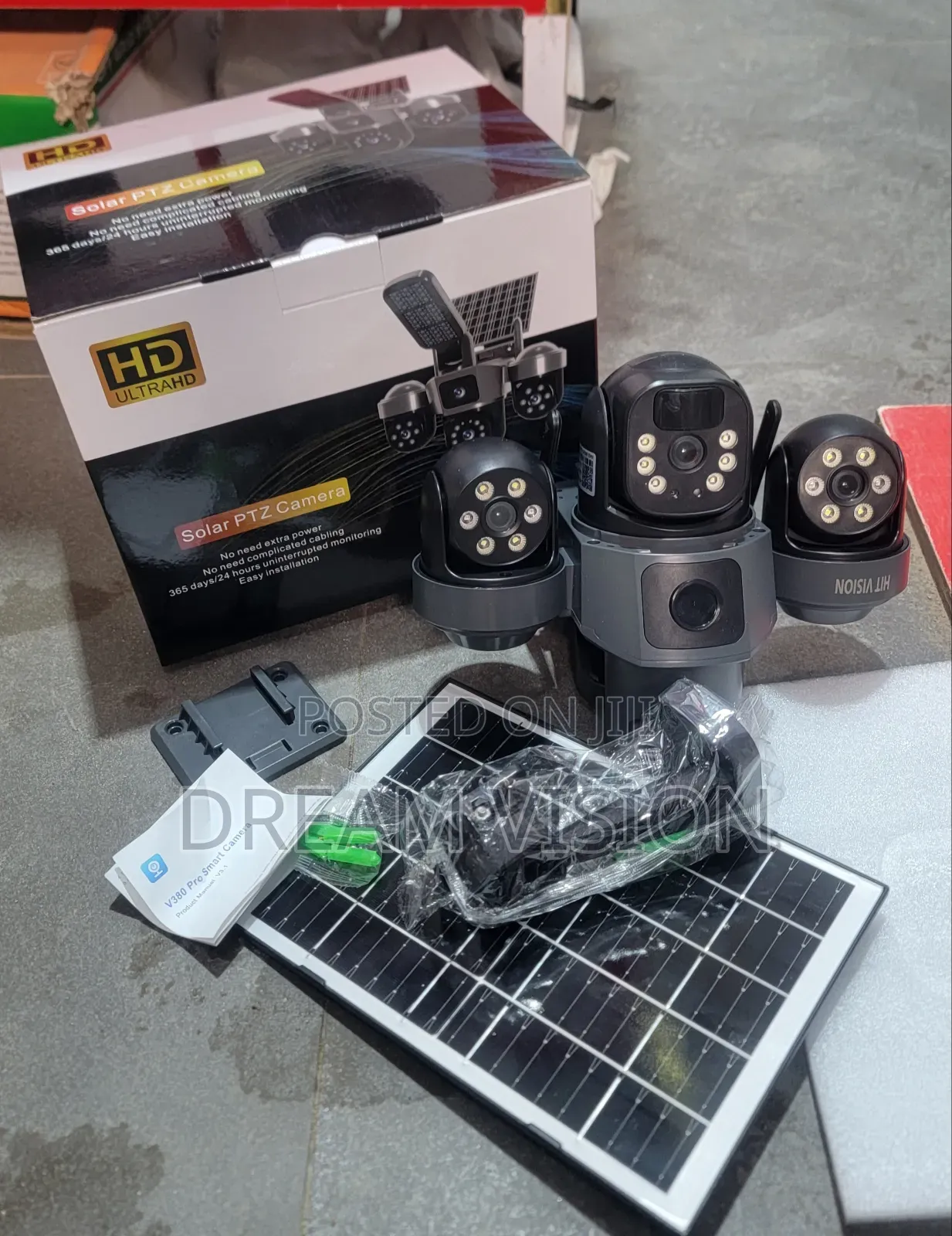 Automatic Three Lens Camera With Street Light