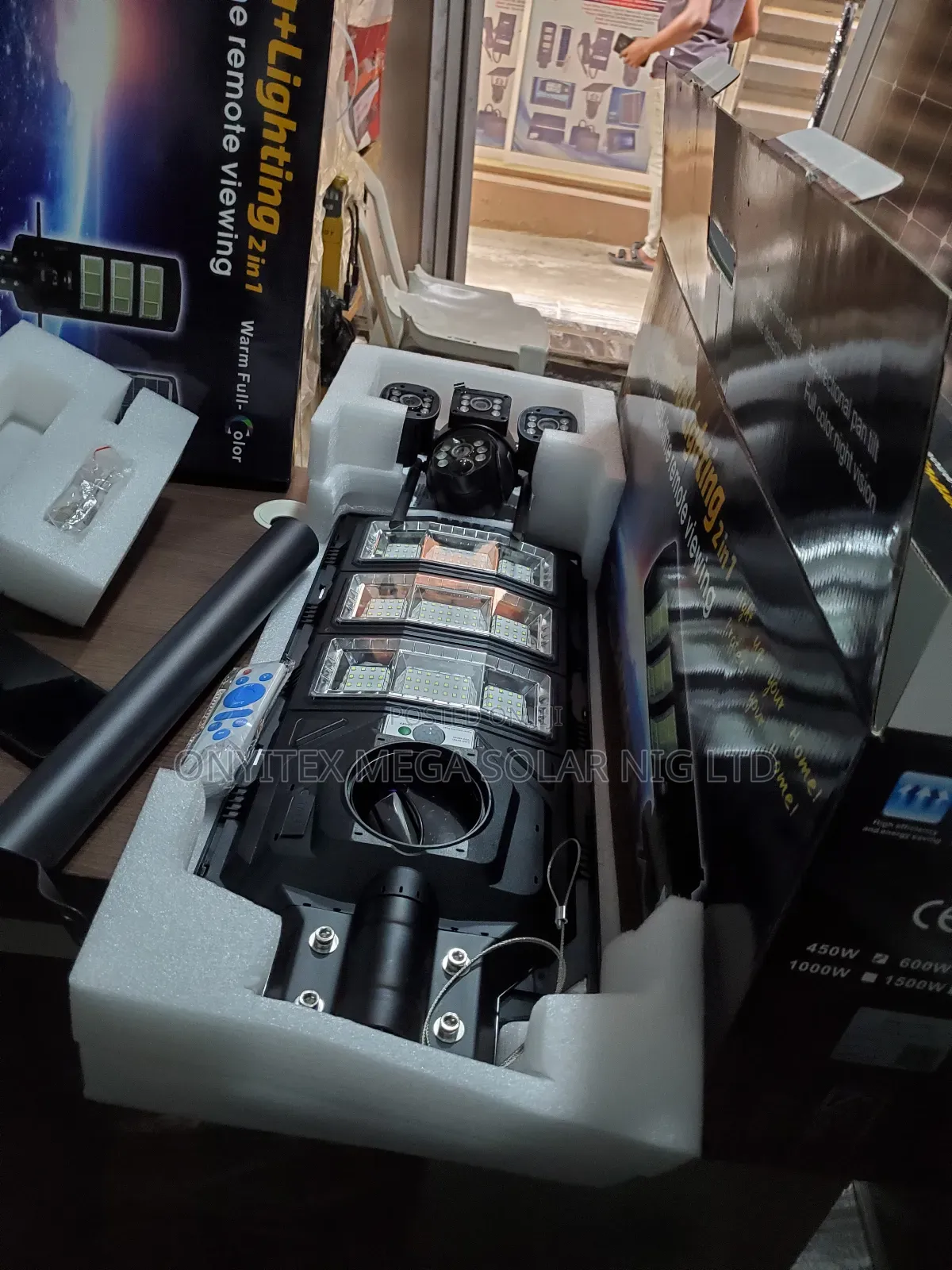 Ai Solar Camera Lighting 2 in 1