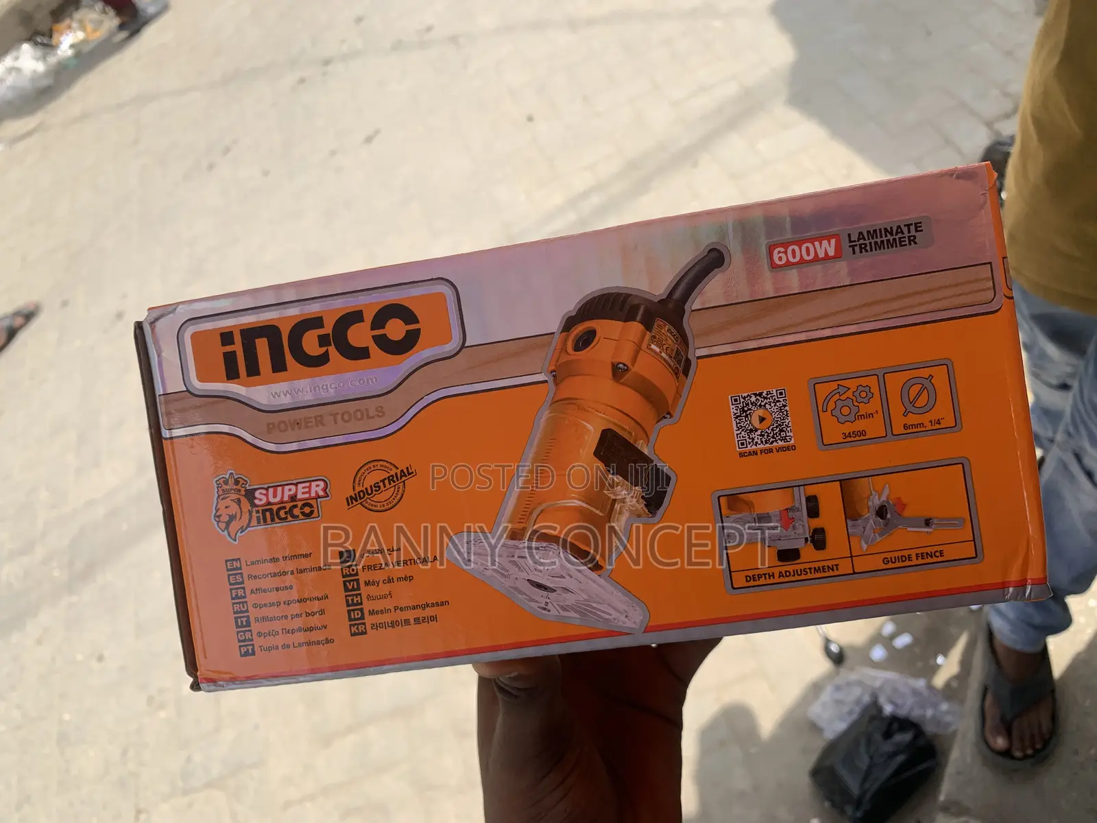 600w Laminate Trimmer