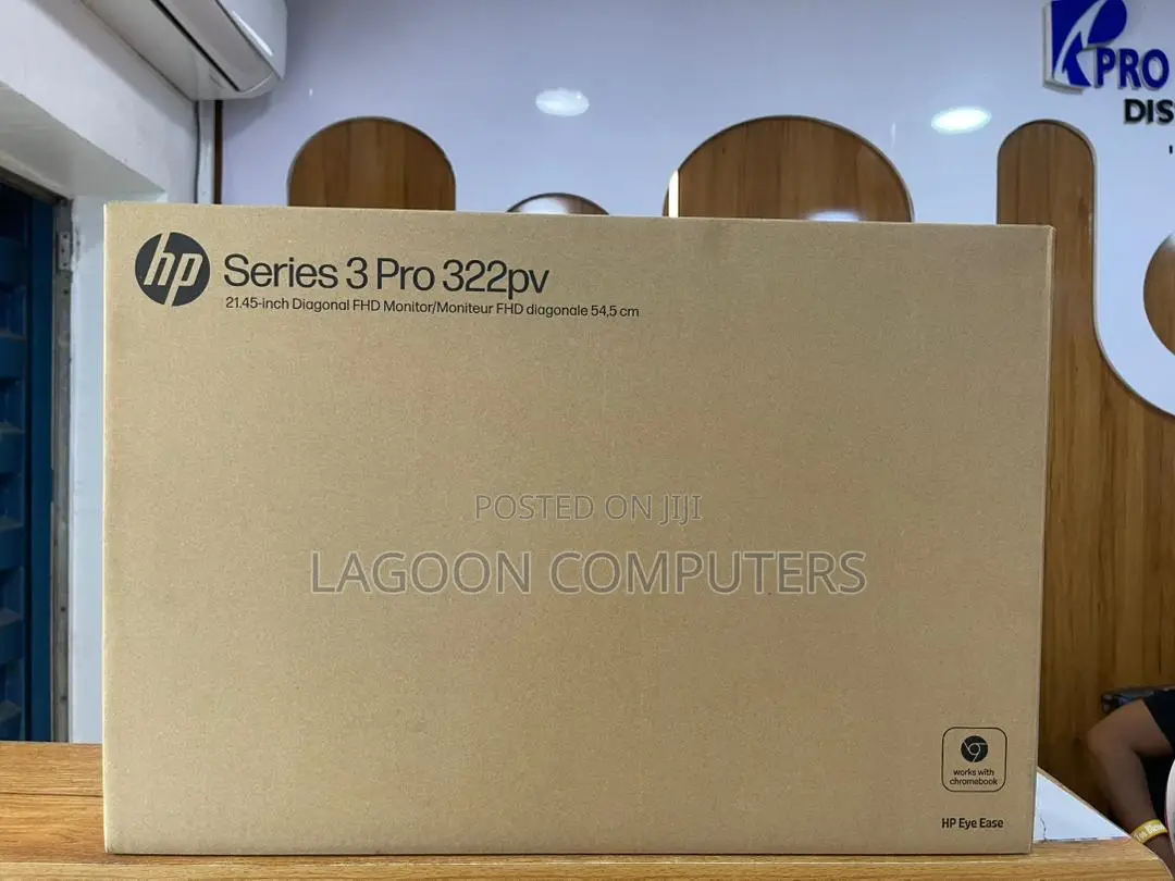 Hp Series 3 Pro 322pv (21.45 Inch) Full Hd Monitor*