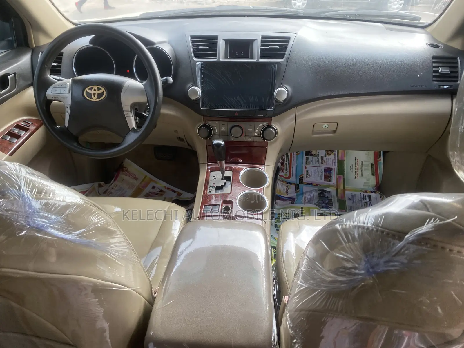 Toyota Highlander Limited 2008 Gold