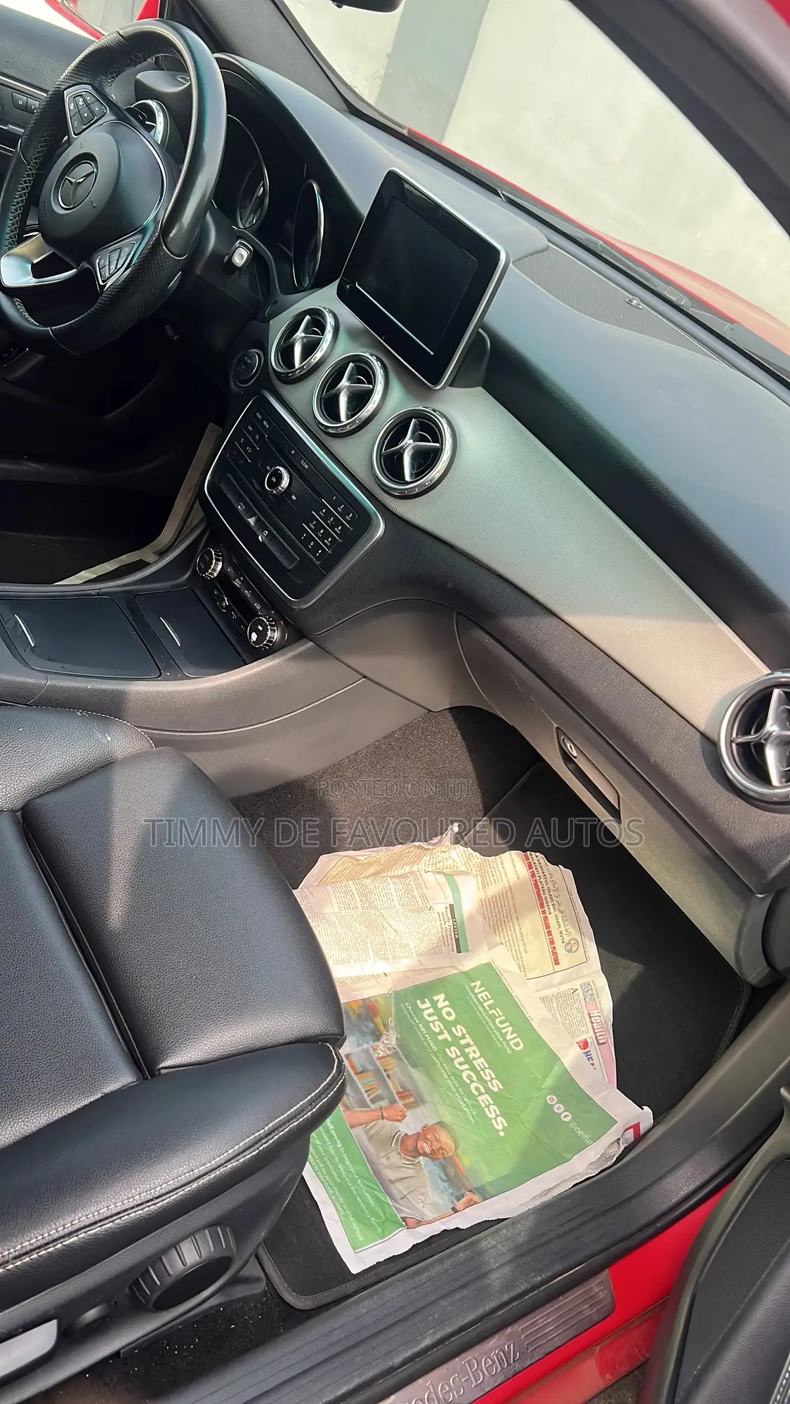 Mercedes-Benz GLA 250 2016 Red