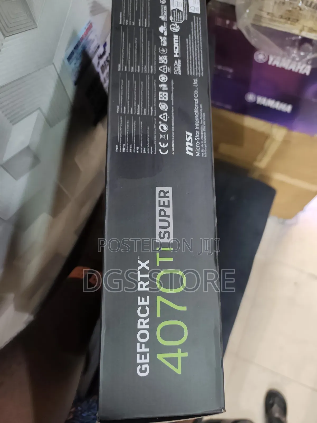 Msi Nvidia Ventus 3x Black Geforce Rtx 4070 Ti Super 16gb Gddr6xmemory