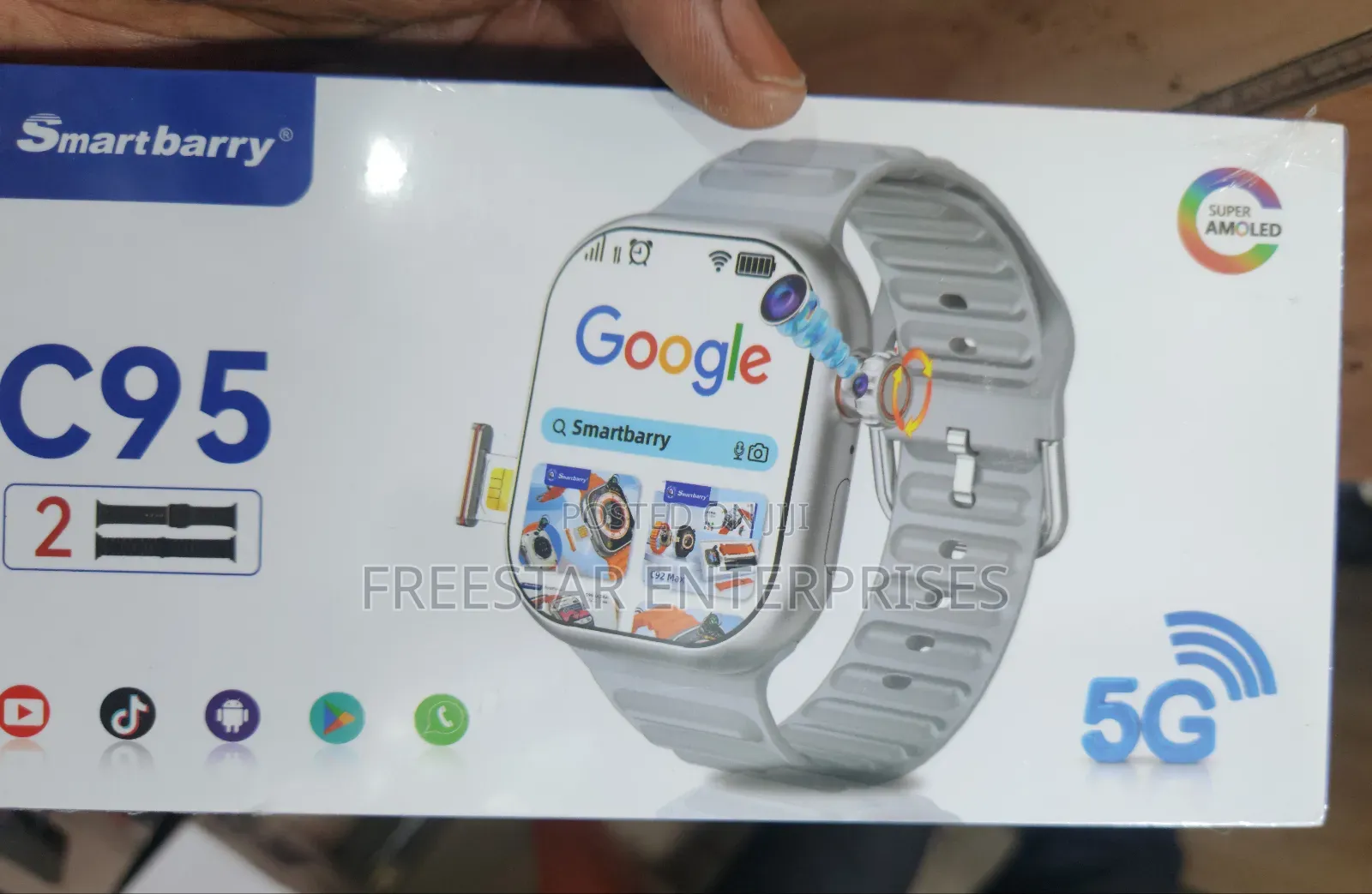 Smartbarry C95
Smart Watch. 5g Android Smart Watch
