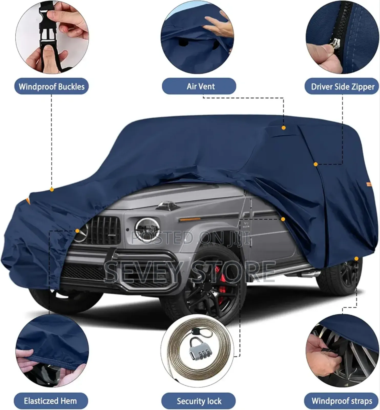 Waterproof Premium Car Covers Replace for 2004-2026 Mercedes Benz G